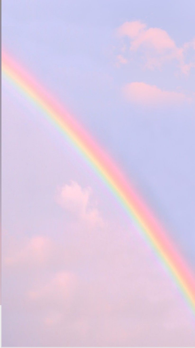 Arcobaleno cielo pastello, 823x1463 Full HD Verticale, iPhone Plus