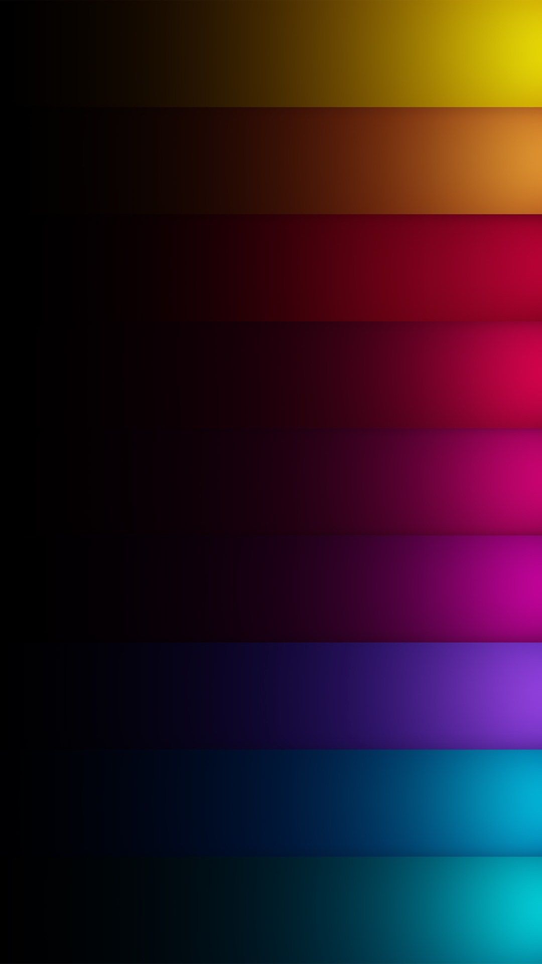 strisce arcobaleno sfumate scure, 1080x1920 Full HD Verticale, iPhone