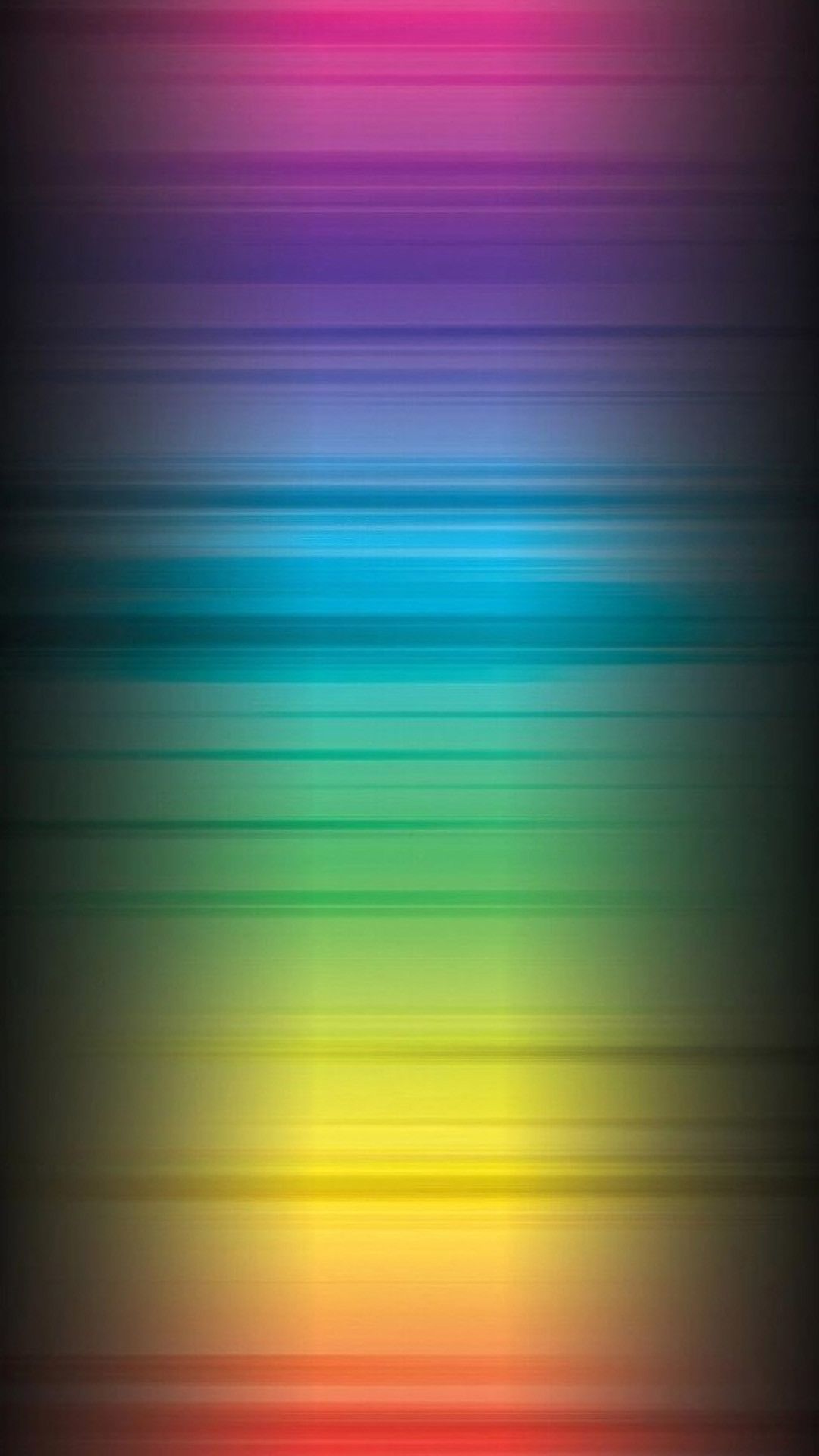 Strisce sfumate arcobaleno, 1080x1920 Verticale, iPhone Plus