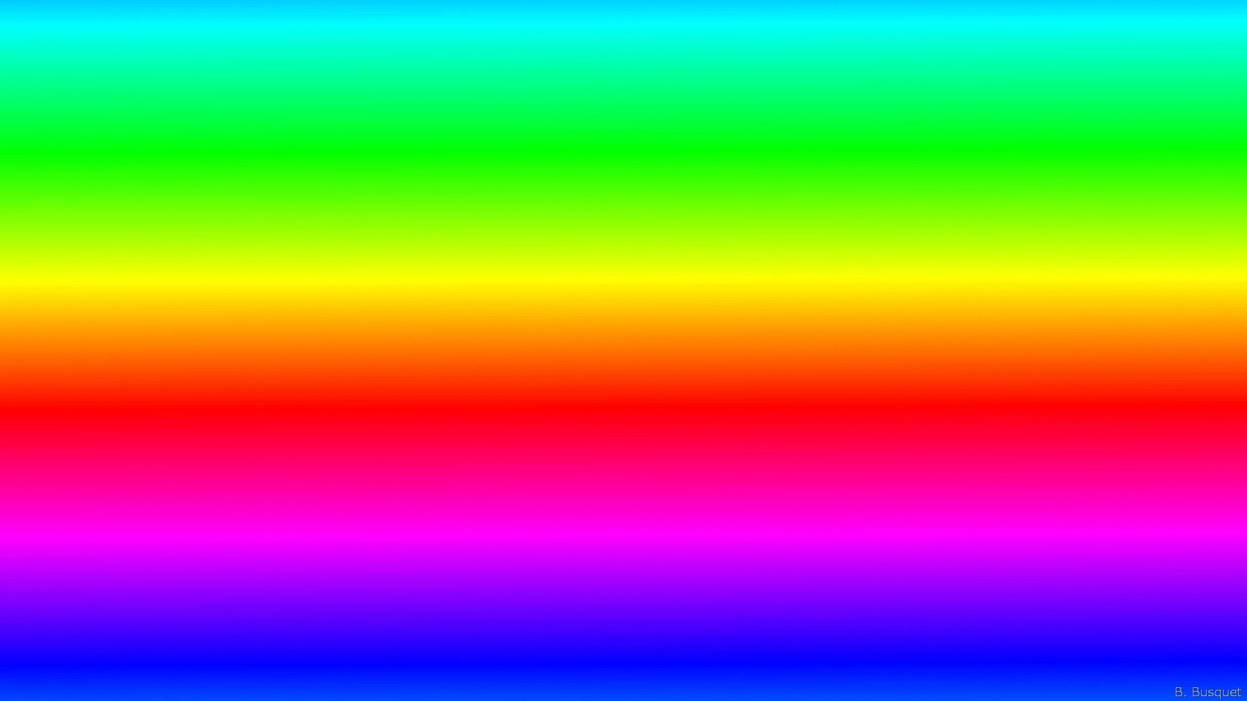 Strisce colori arcobaleno orizzontali, 2560x1440 2K, Desktop