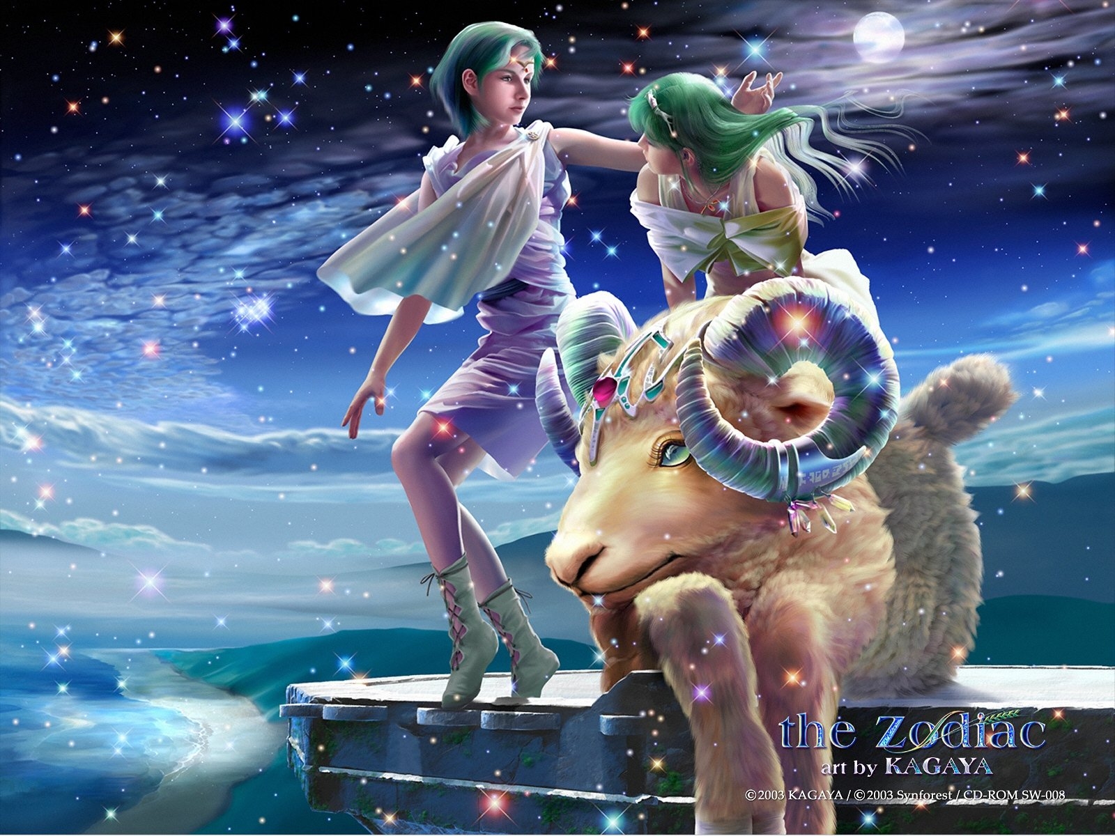 Ariete zodiaco fantasy KAGAYA, 1600x1200 HD Ready, Desktop