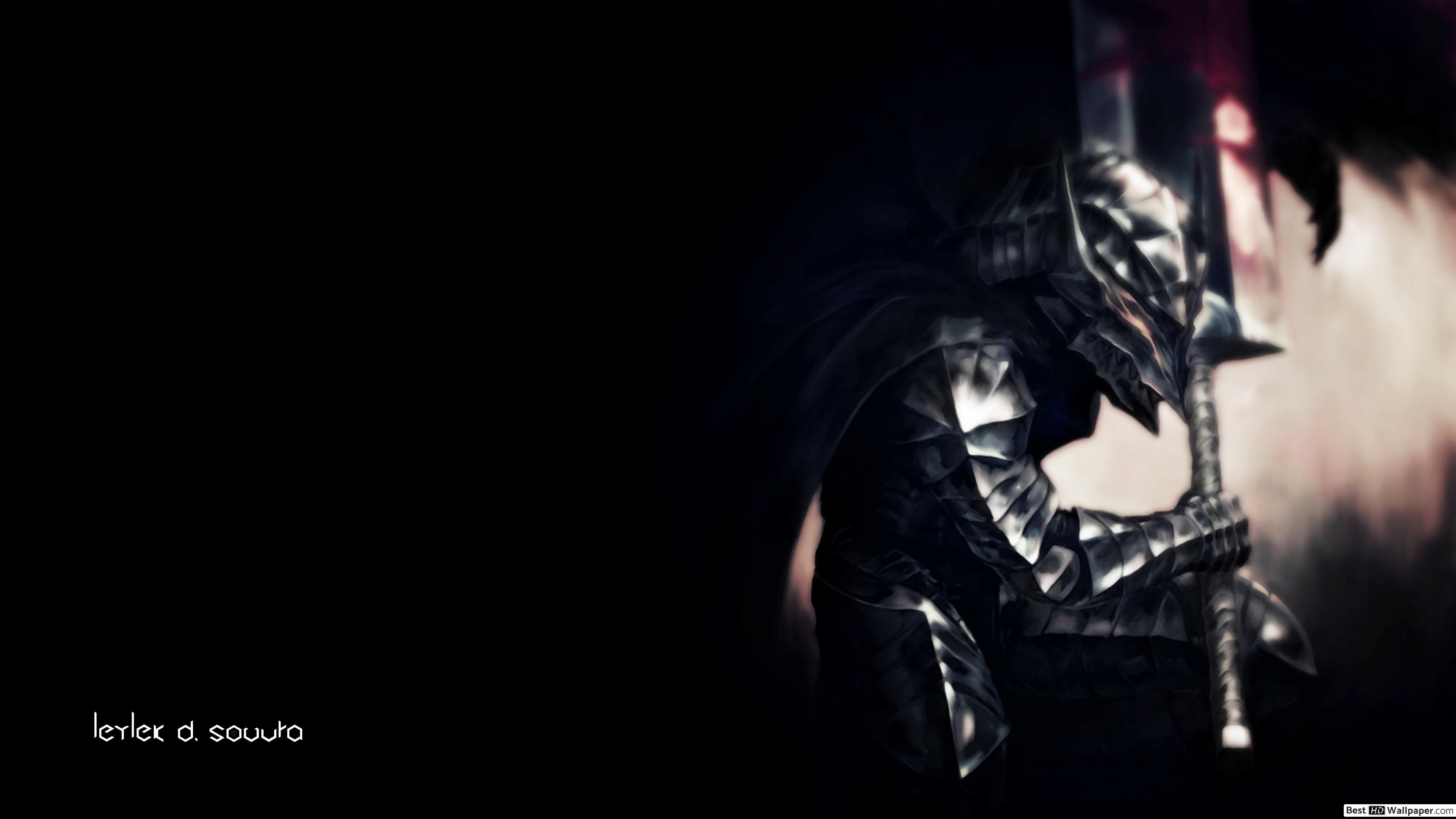 Guts Armatura Berserk oscura, 3840x2160 UHD, PC 4K
