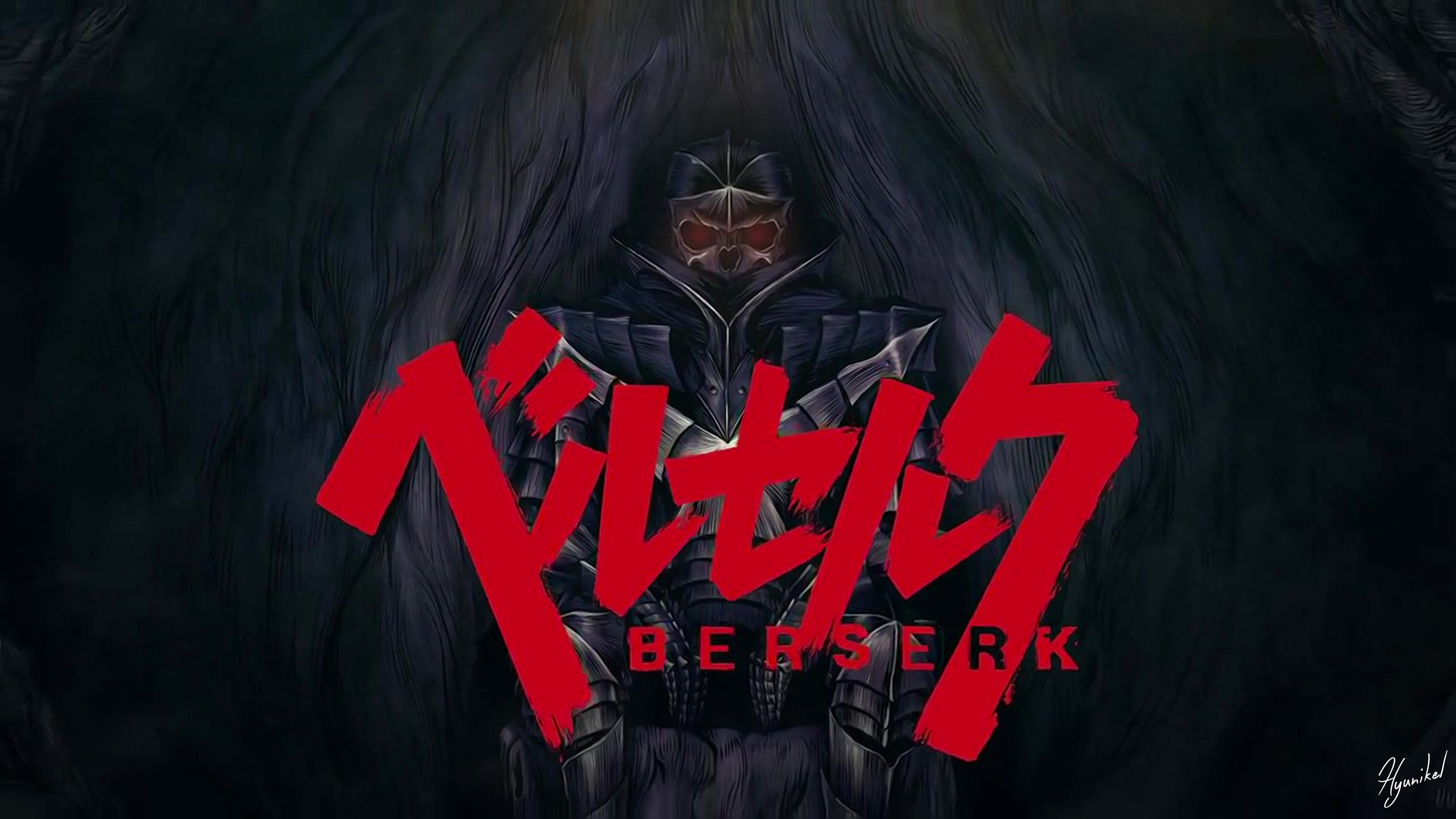 Guts armatura Berserker Berserk, 3840x2160 4K, Monitor 4K