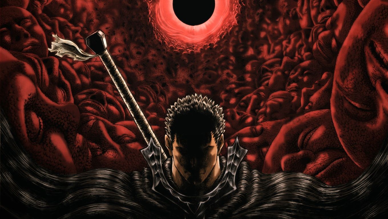 Guts armatura Berserker, Berserk, 1360x768 HD, Desktop