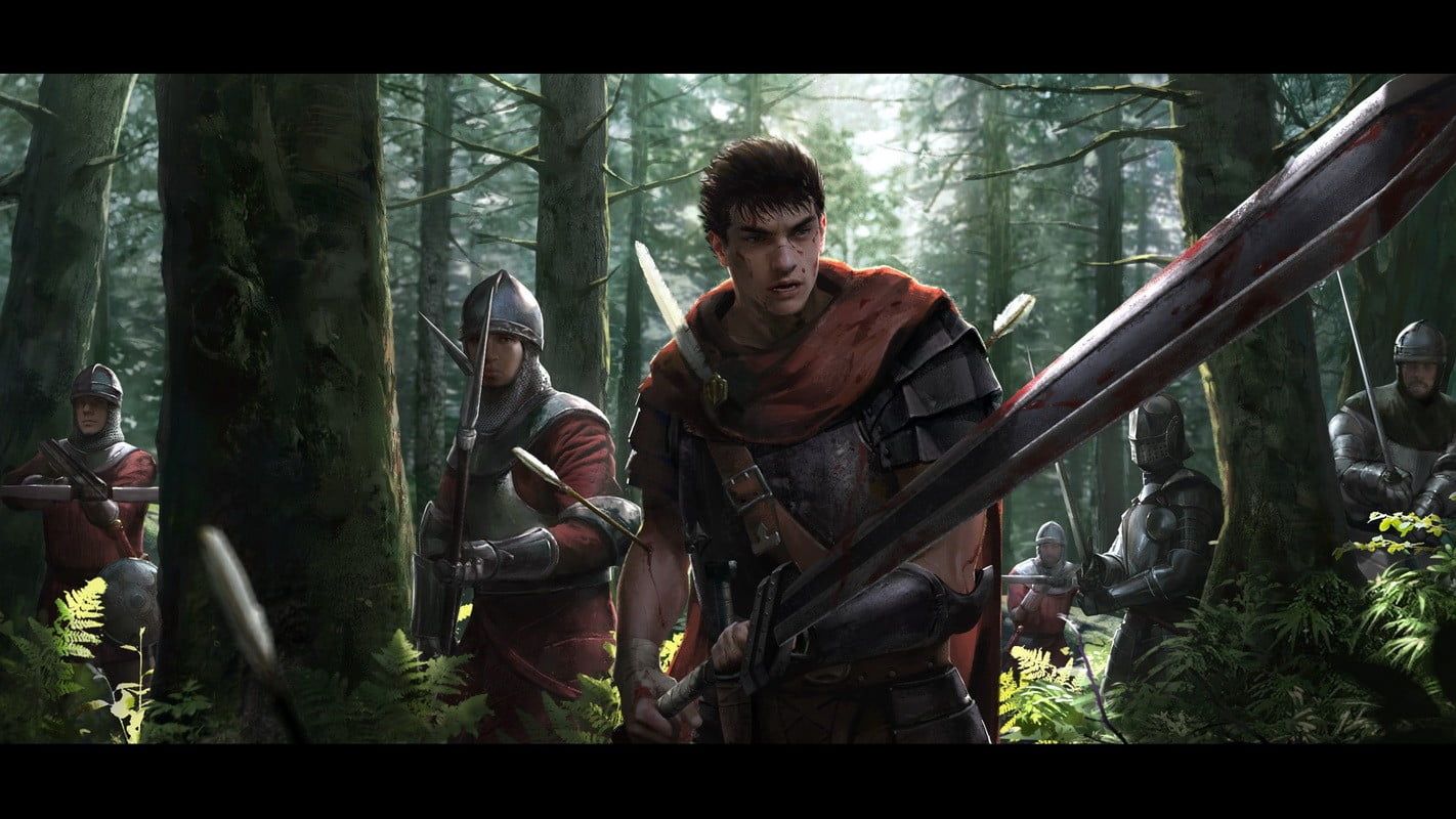 Guts Berserk armatura foresta, 1422x800 720p, iMac