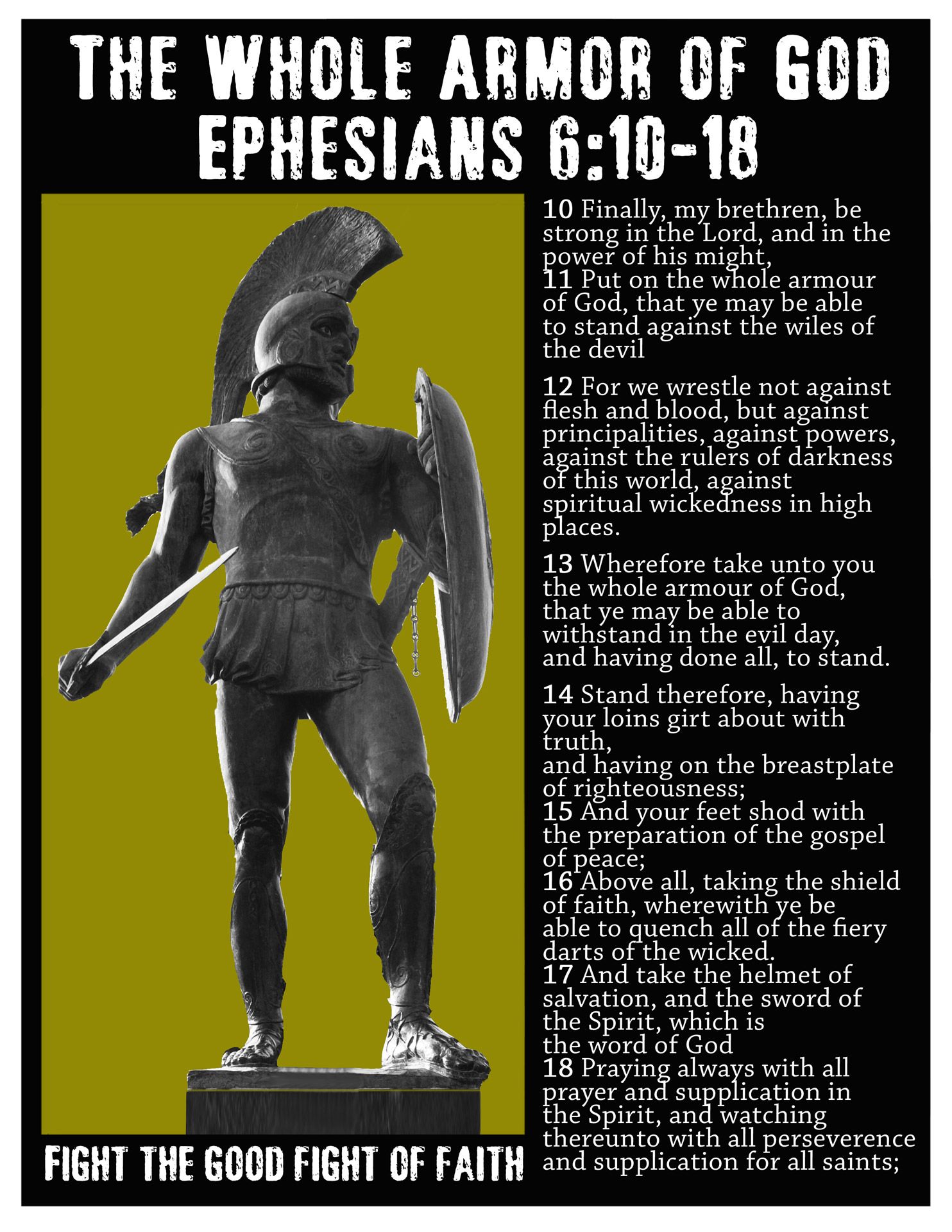 Cavaliere armatura medievale, testo religioso, 1824x2640 Full HD Verticale, Smartphone