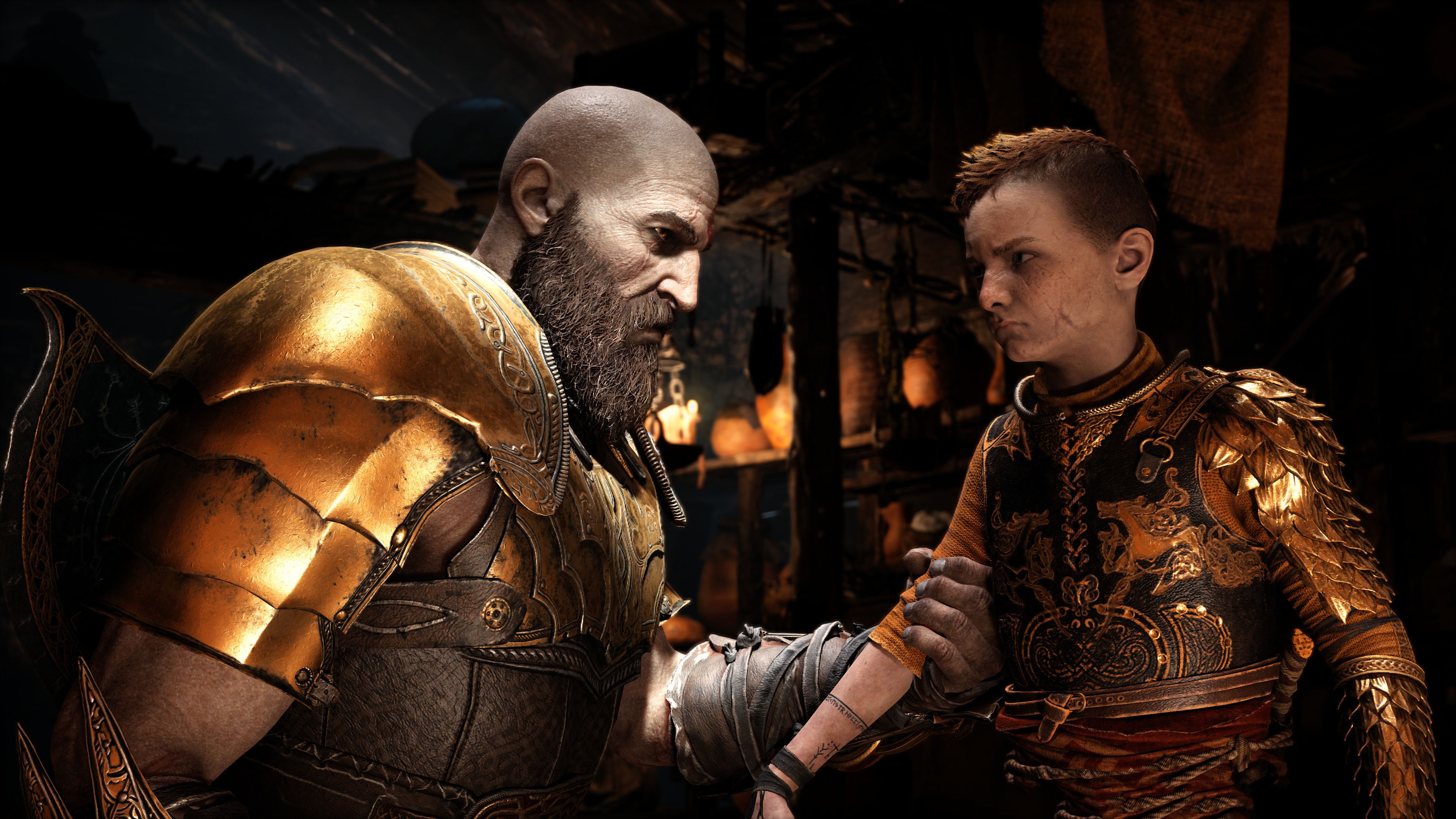 Kratos combattimento God of War, 1920x1200 Full HD+, PC Desktop