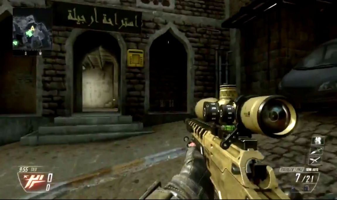 Arma fucile Call of Duty, 1151x684 HD, PC