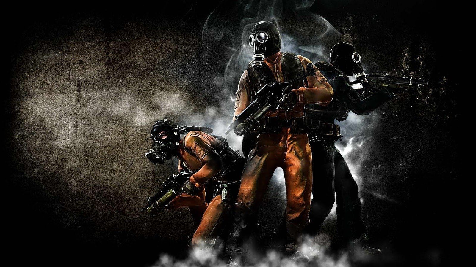 Soldati Black Ops II con armi, 1600x900 HD, iMac