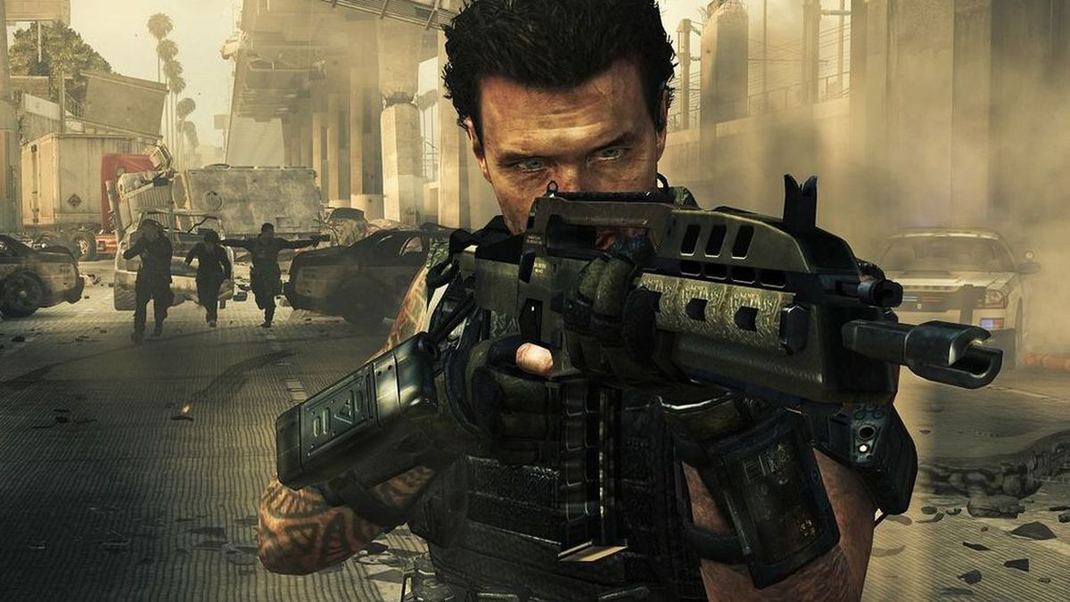 Soldato con fucile Black Ops 2, 1200x675 HD, Desktop