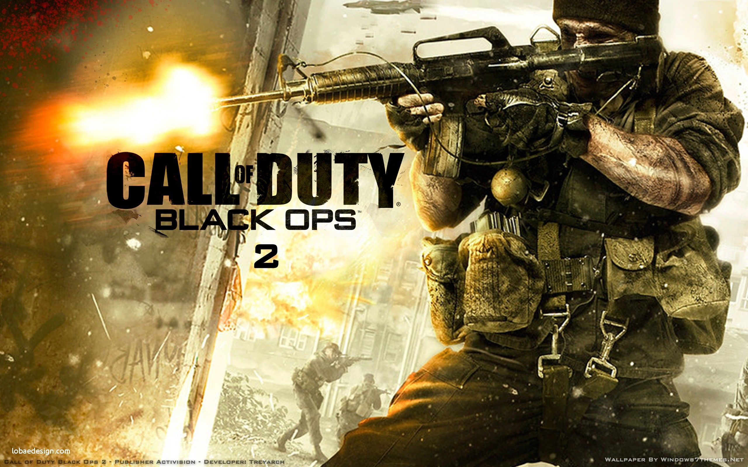 Call of Duty Black Ops 2, sparatutto FPS, 2560x1600 WQXGA, Desktop