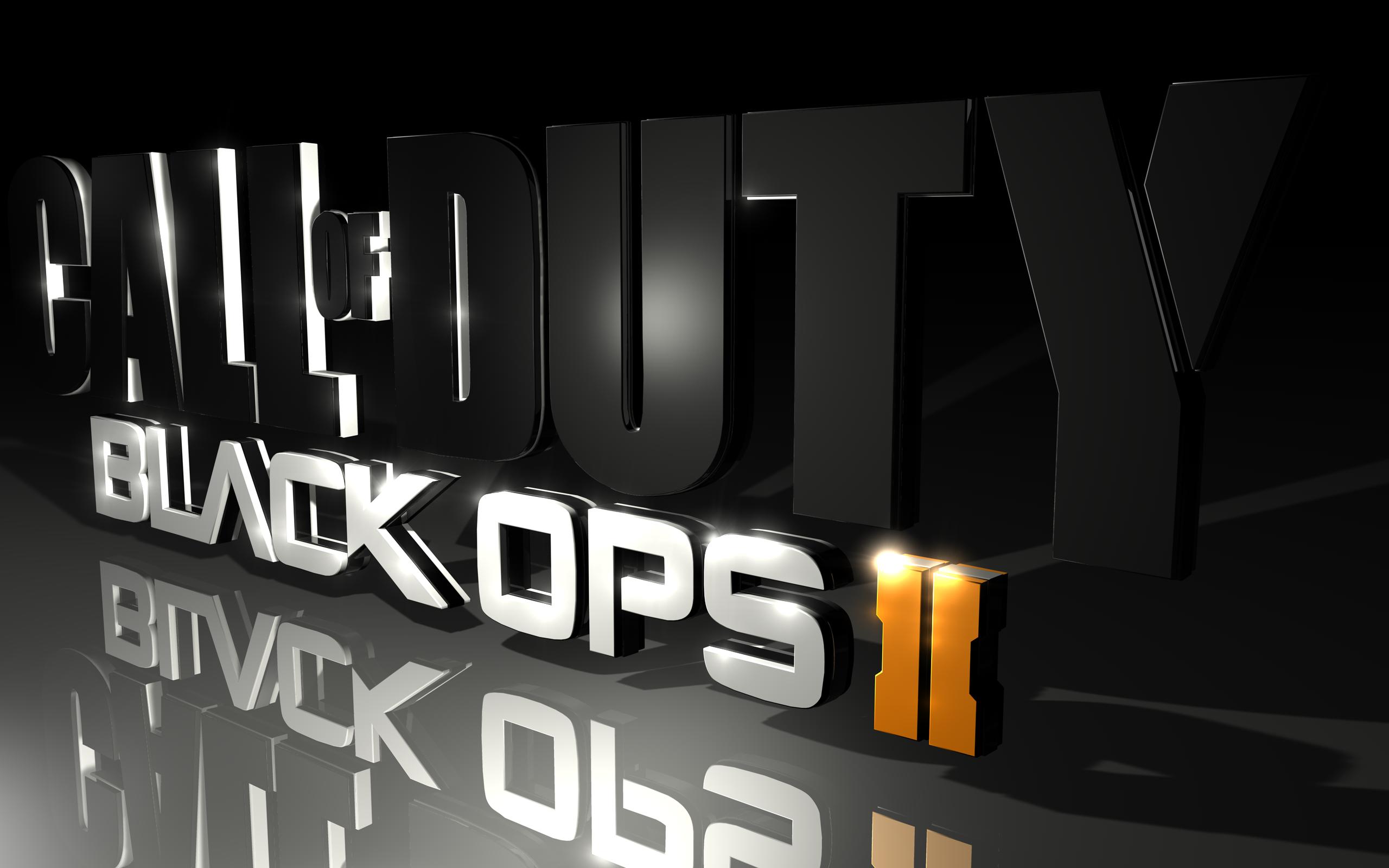 Logo Call of Duty Black Ops II, 2560x1600 WQXGA, Laptop