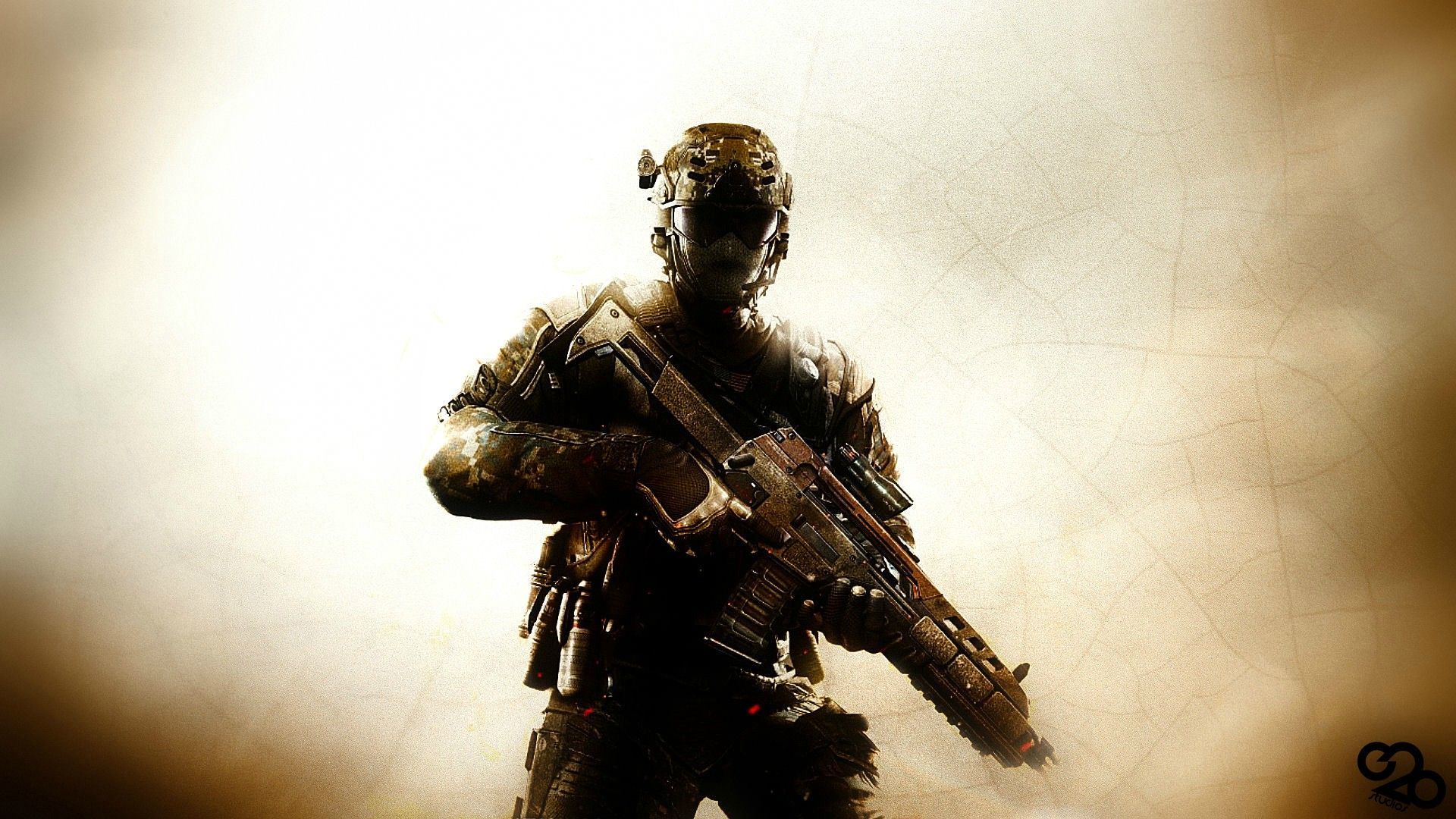 Soldato con fucile Black Ops 2, 1920x1080 Full HD 1080p, PC