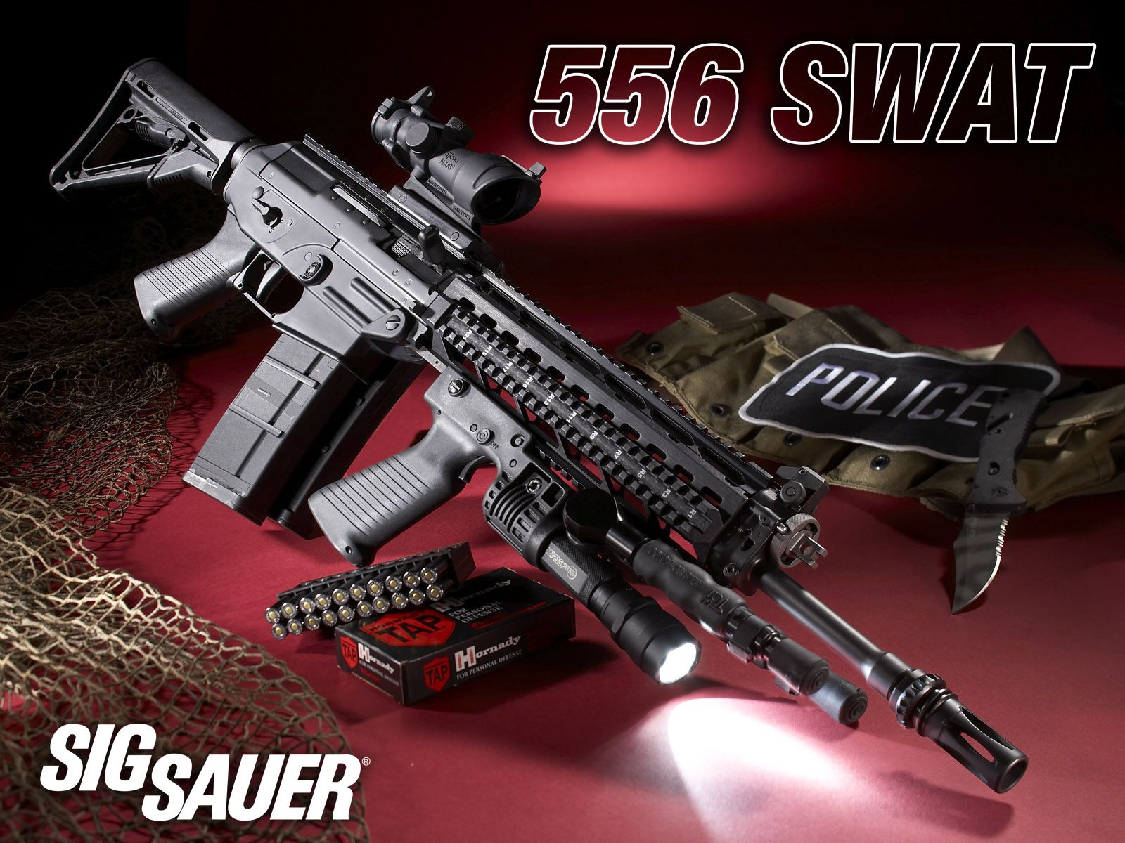 Fucile SIG Sauer 556 SWAT, 1600x1200 900p, MacBook Air