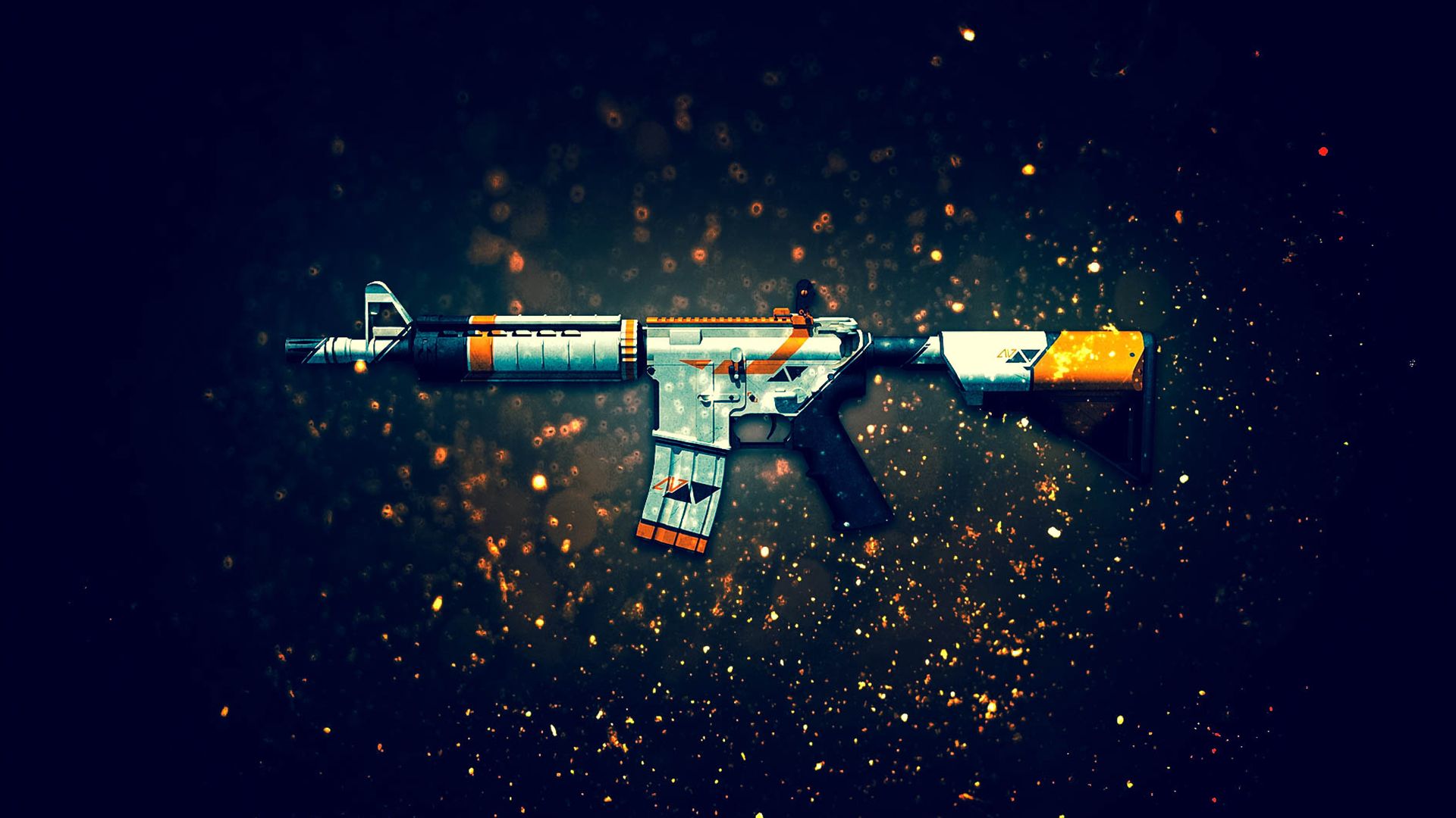 Silhouette soldato skin CS:GO, 1920x1080 1080p, Laptop