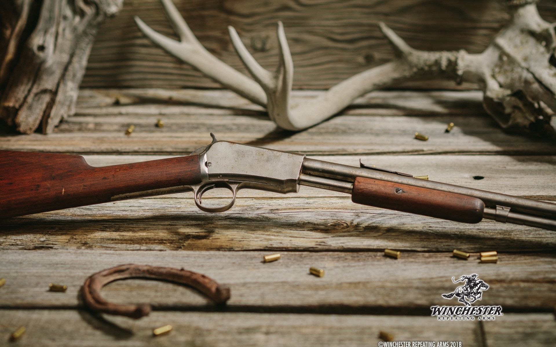 Fucile Winchester su tavolo legno, 1920x1200 WUXGA, PC Desktop