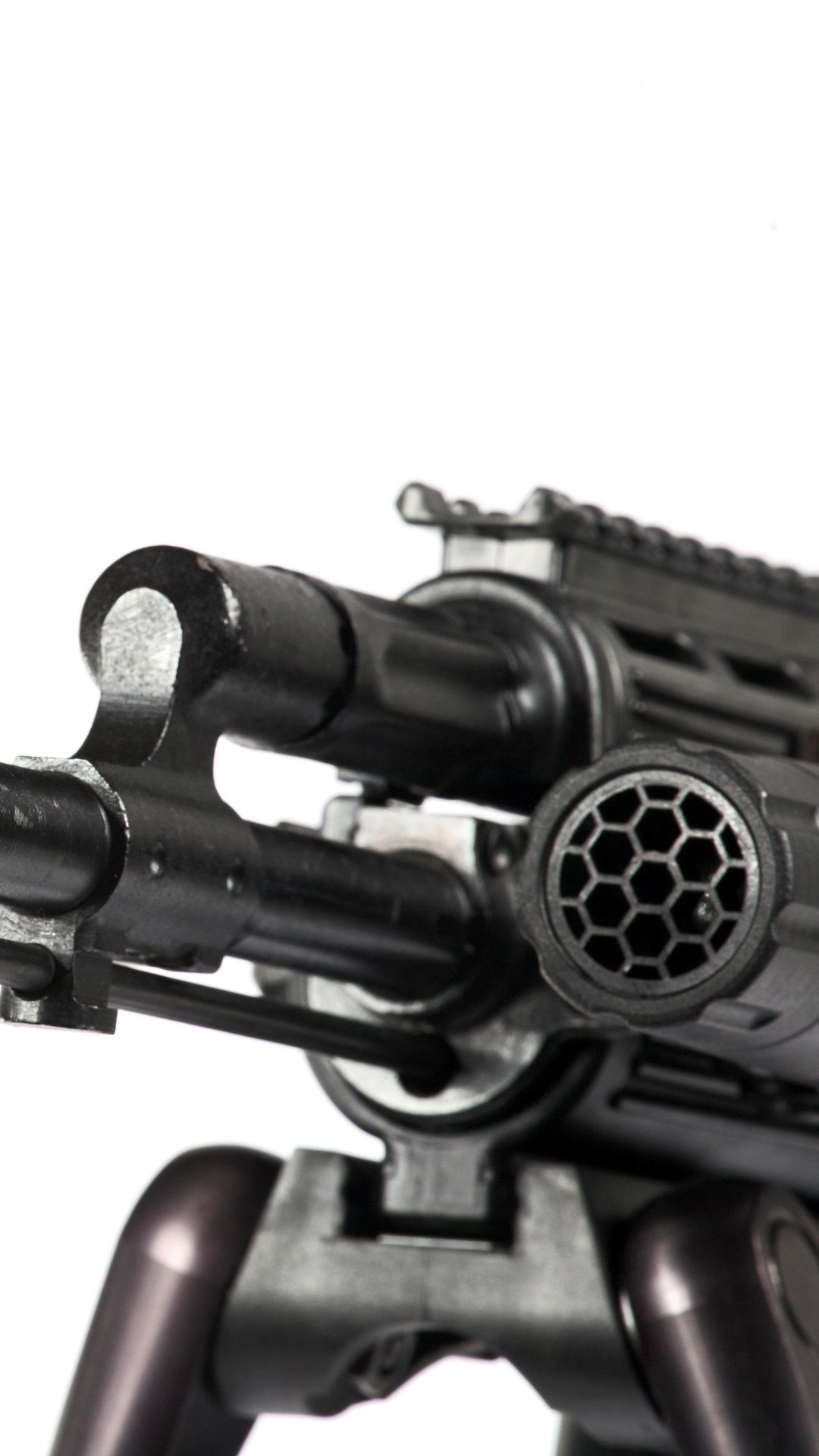 Fucile airsoft nero con bipiede, 1080x1920 Full HD Verticale, iPhone