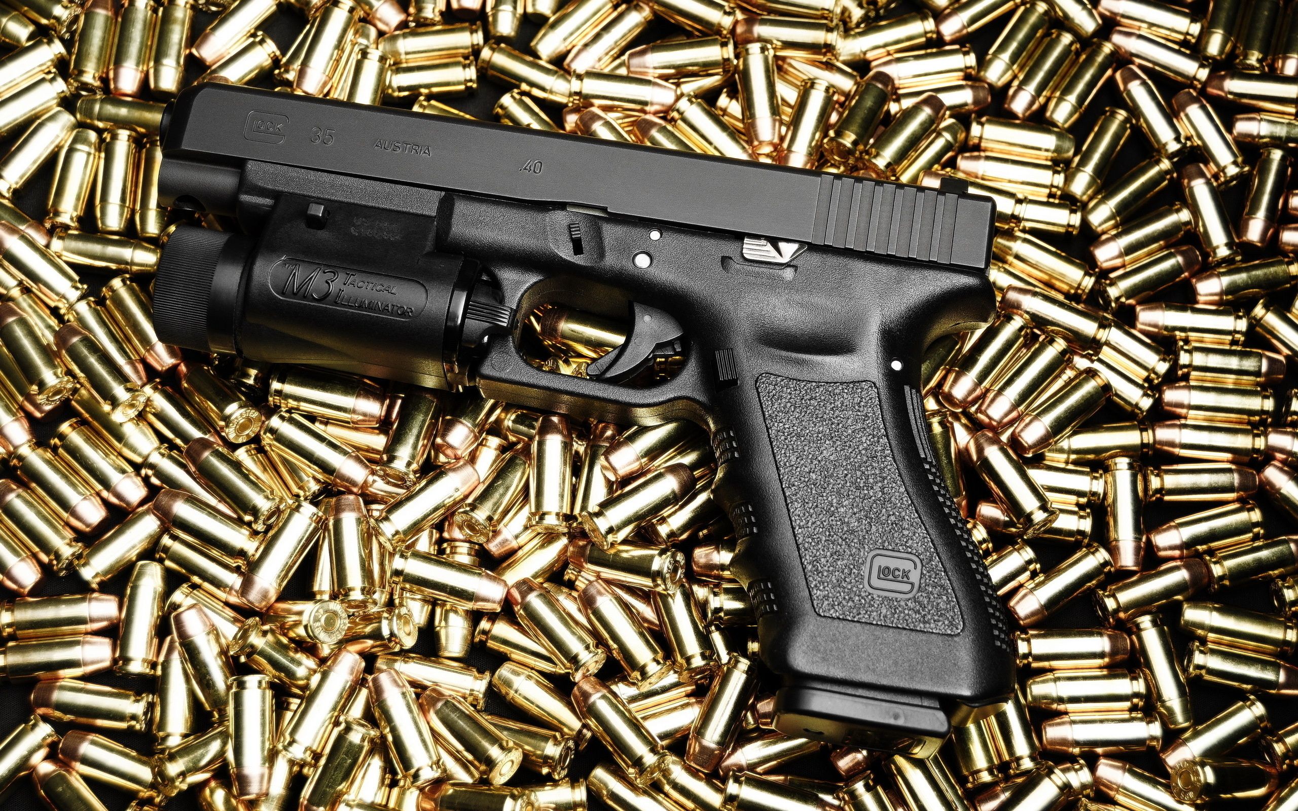 Pistola nera su proiettili, 2560x1600 2K+, PC