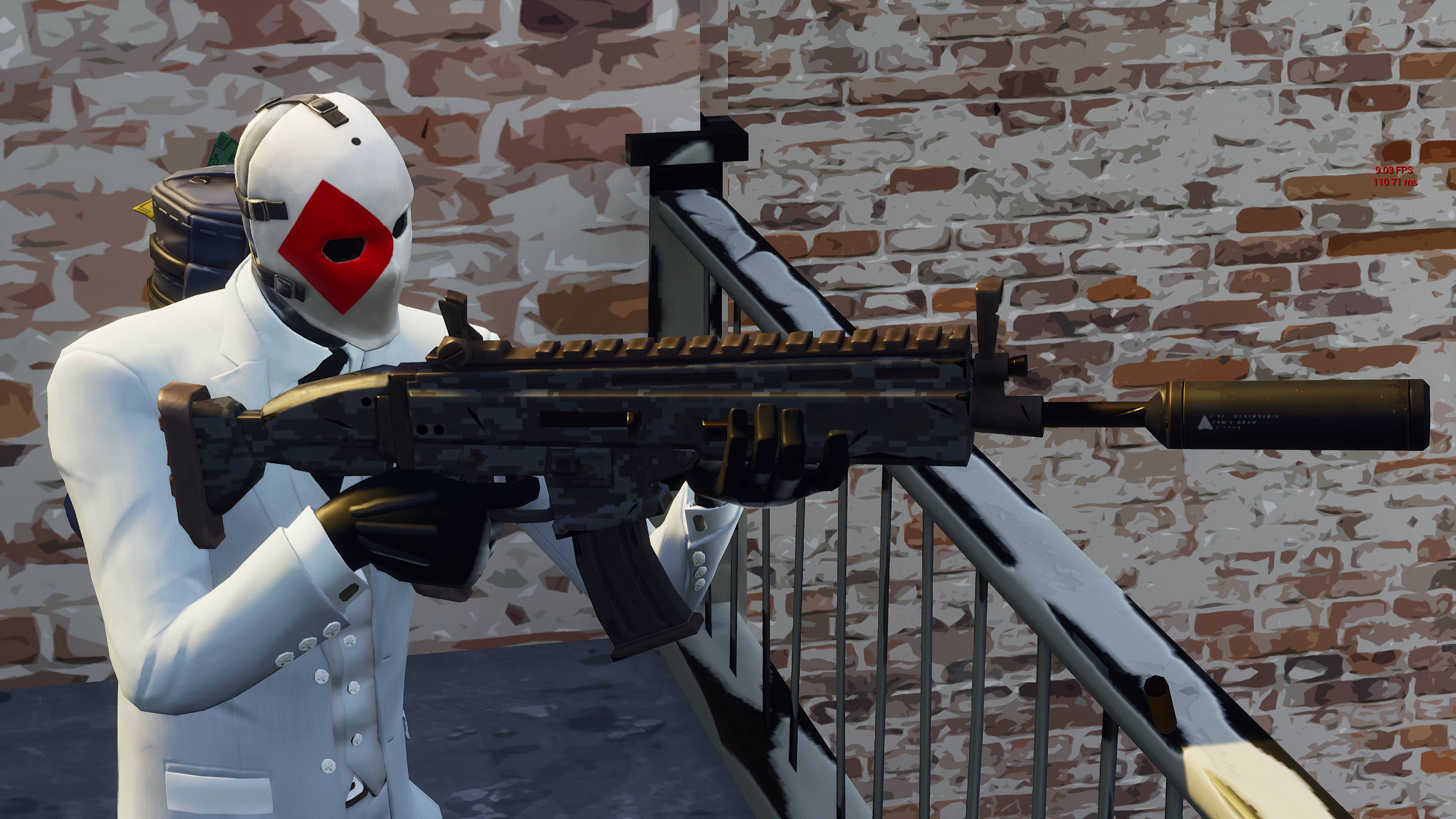 Wild Card Fortnite con fucile, 3840x2160 Ultra HD, 4K TV