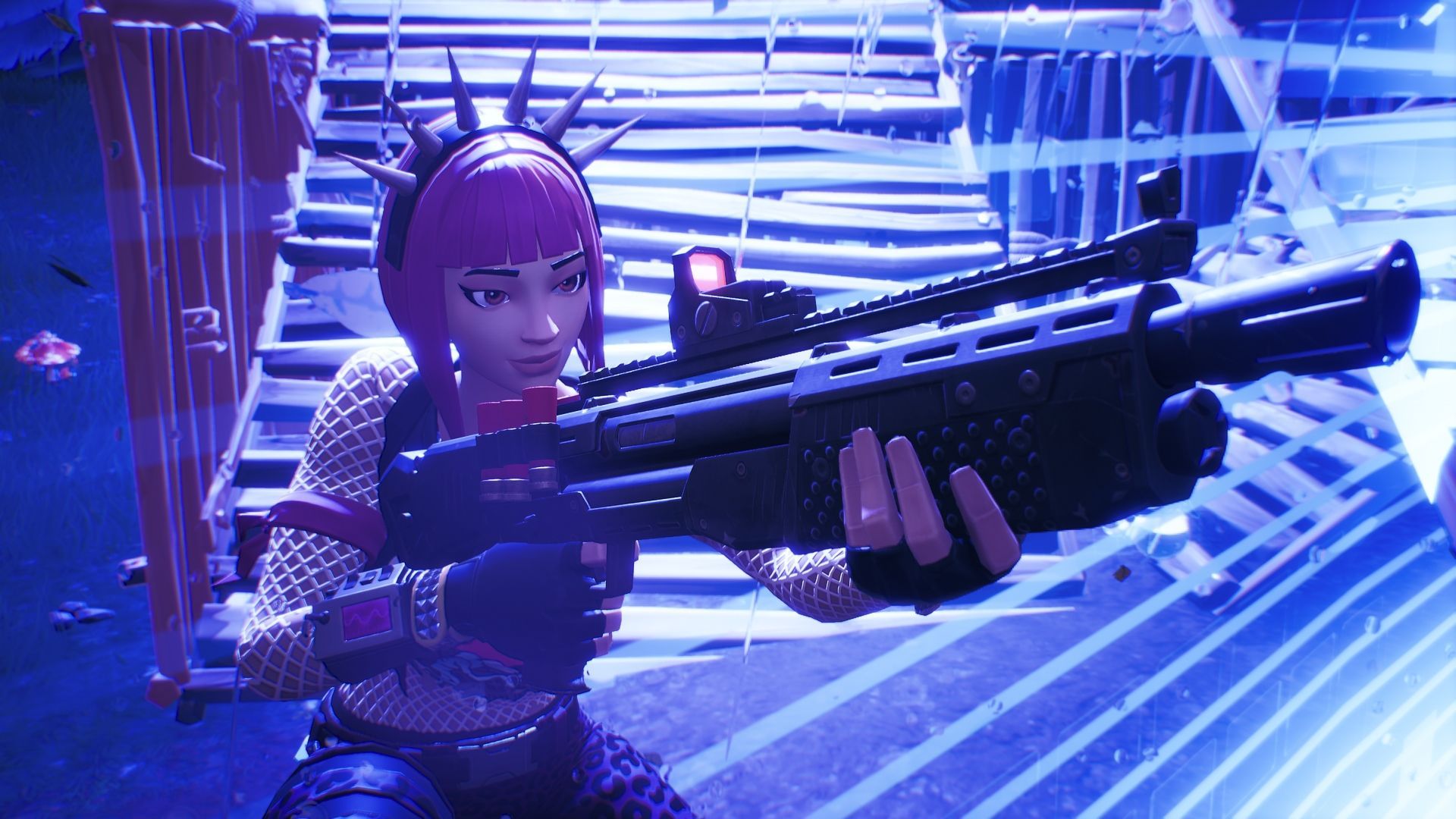 Personaggio Fortnite con fucile, 1920x1080 Full HD 1080p, PC Desktop