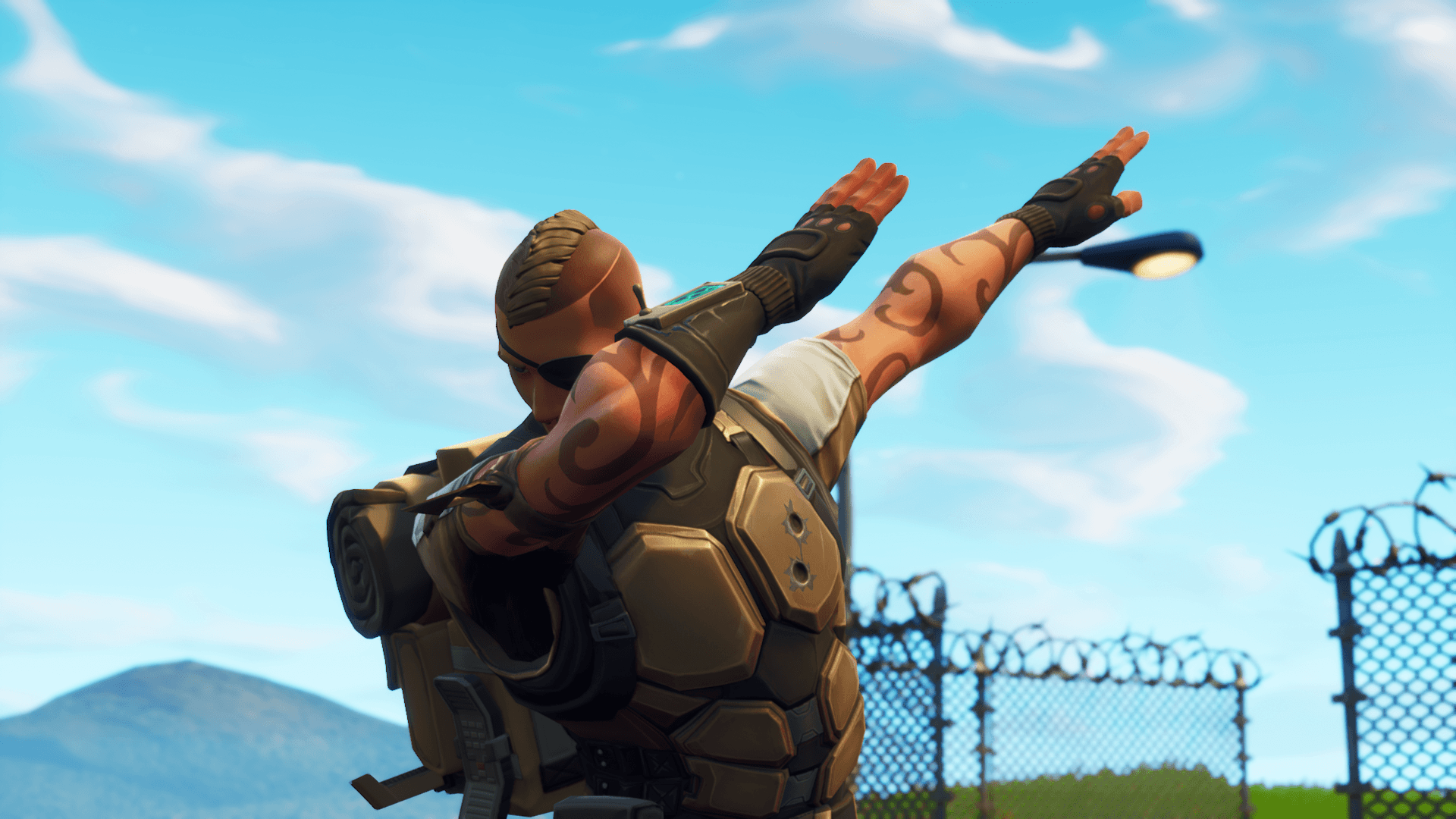 Revolver Fortnite sfondo verde, 1920x1080 Full HD 1080p, PC