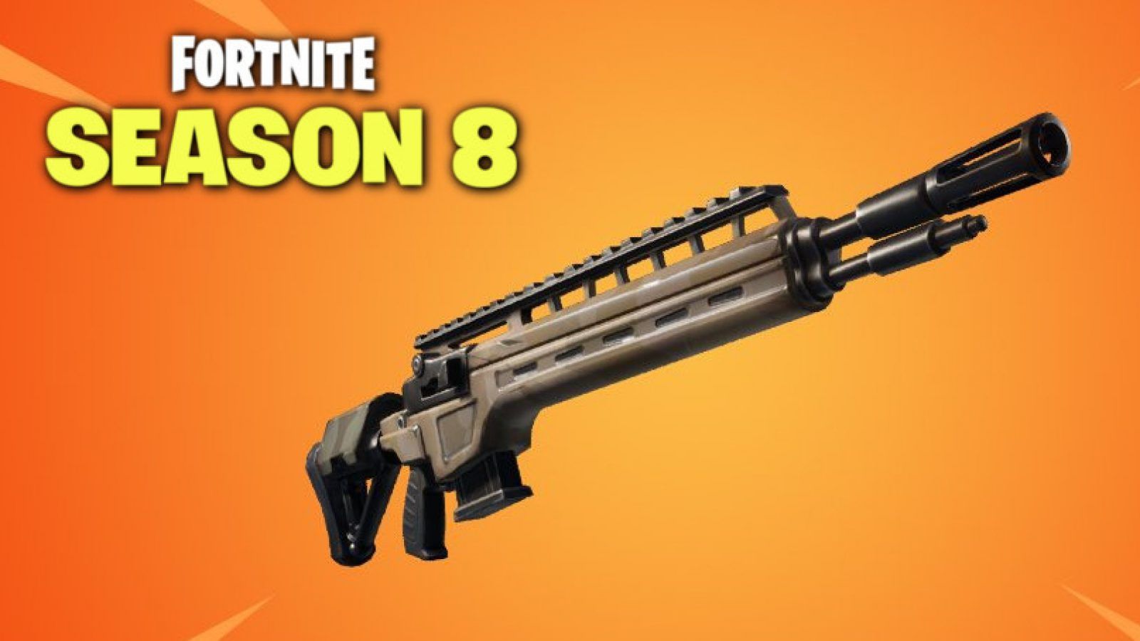 Fucile Fortnite Season 8, 1600x900 HD, PC Desktop