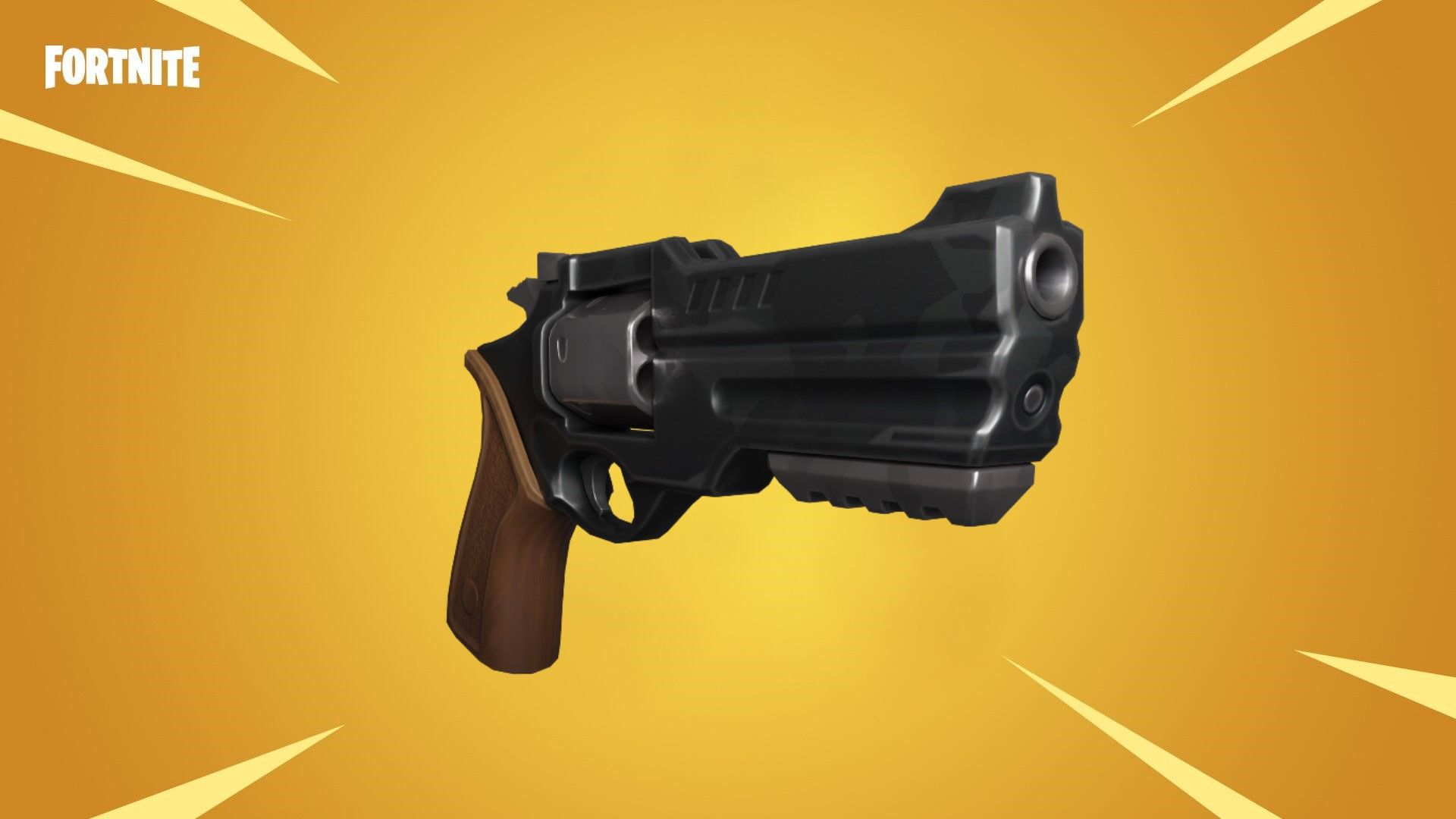 Revolver nero Fortnite, 1920x1080 Full HD, Desktop