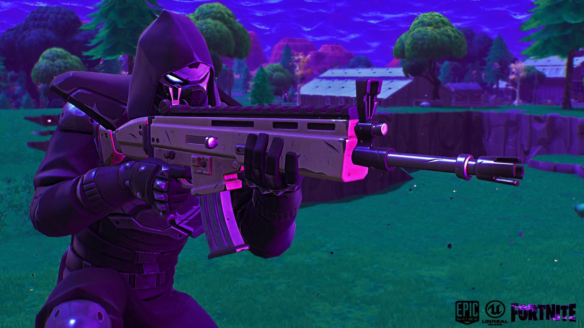 Ragnarok Fortnite con fucile, 1920x1080 1080p, Laptop