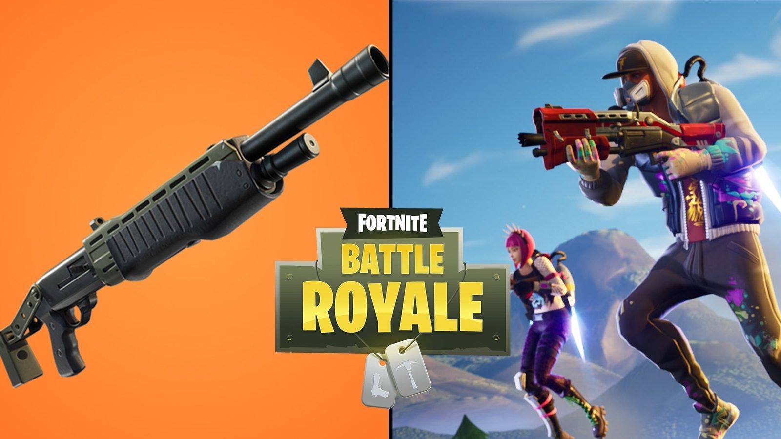 Personaggio Fortnite con spada, 1280x720 720p, iMac