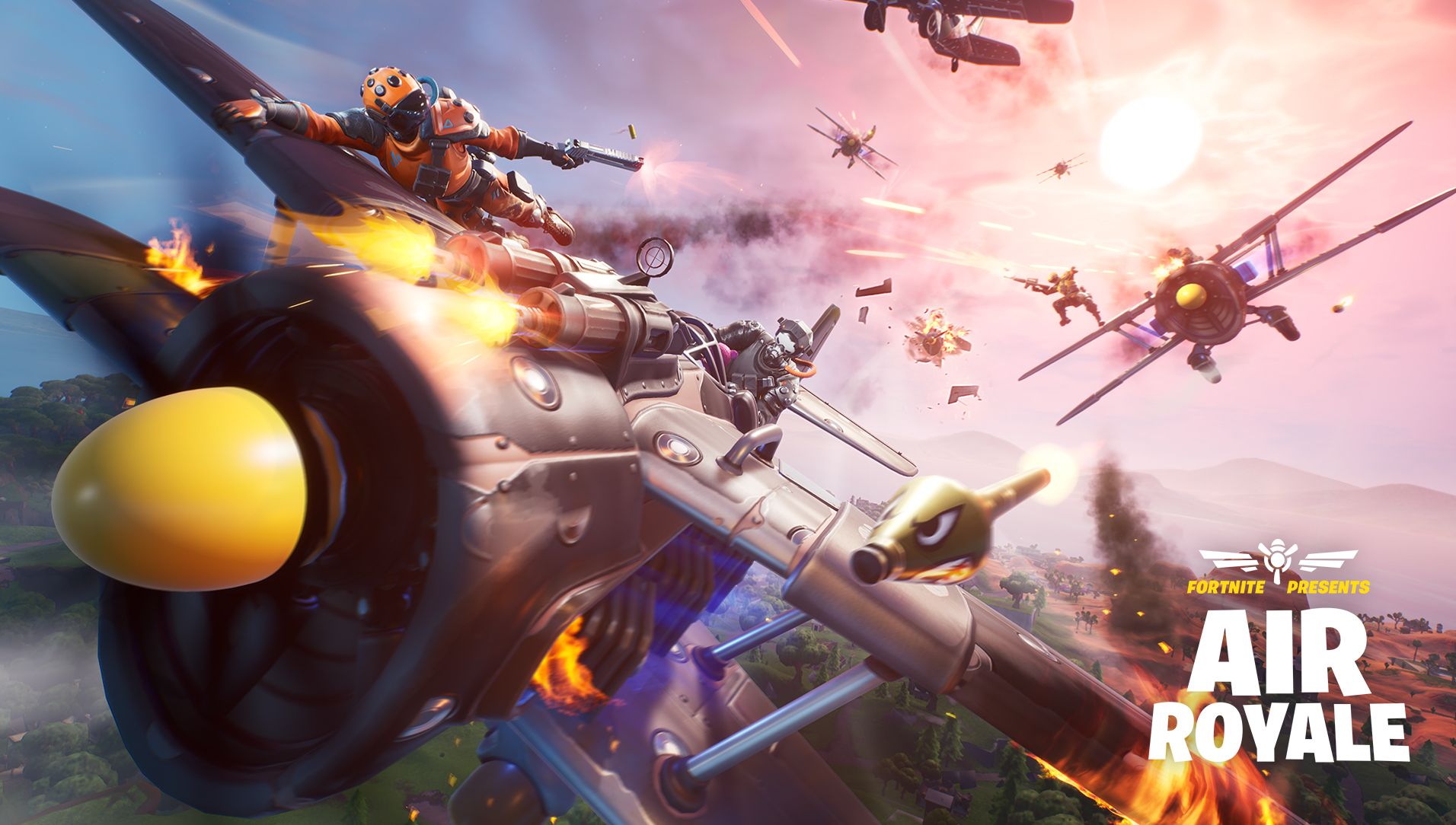 Aerei da combattimento Fortnite Air Royale, 1912x1084 900p, Desktop