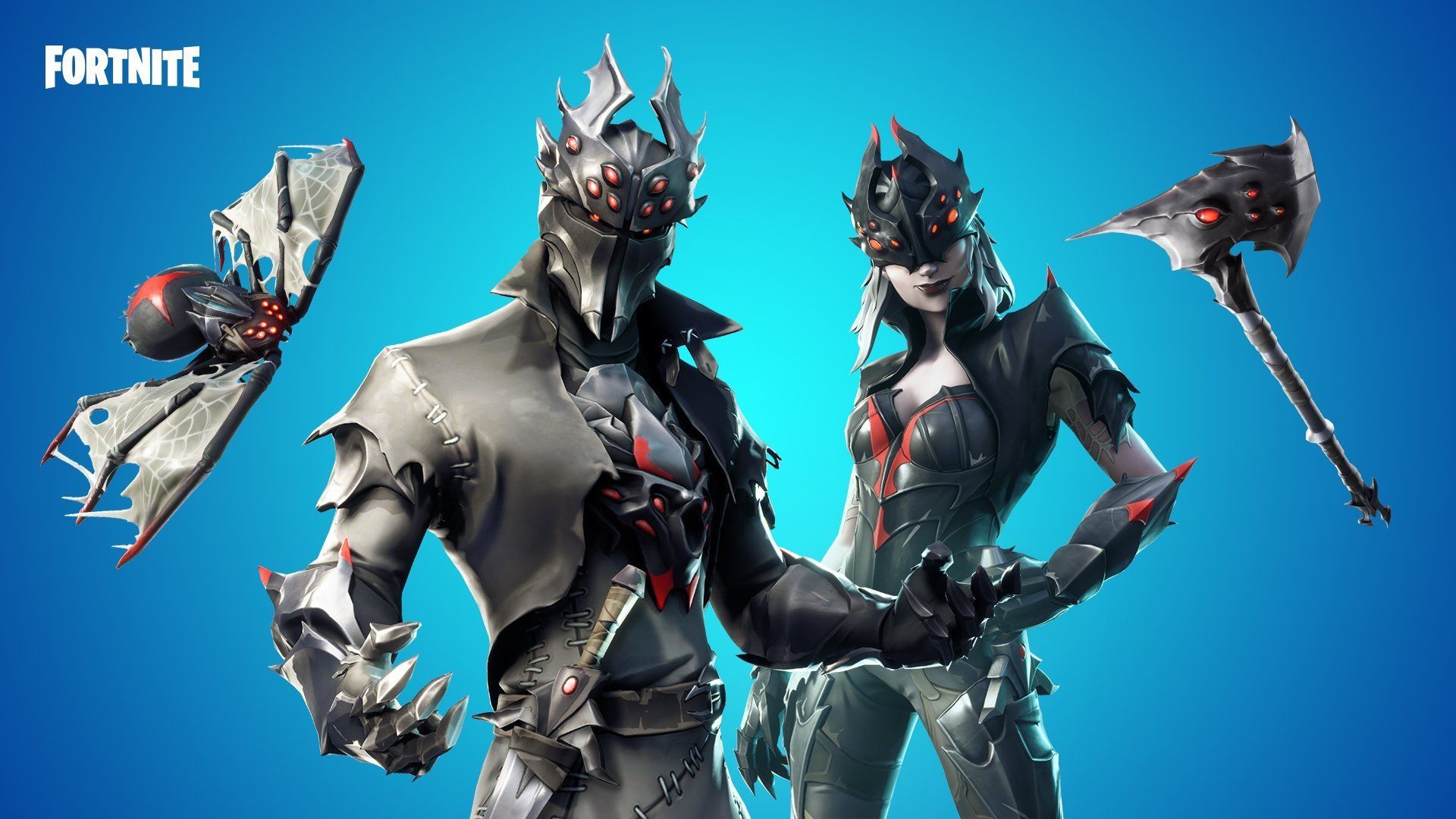 Personaggio Fortnite con fucile SCAR, 1920x1080 Full HD, PC