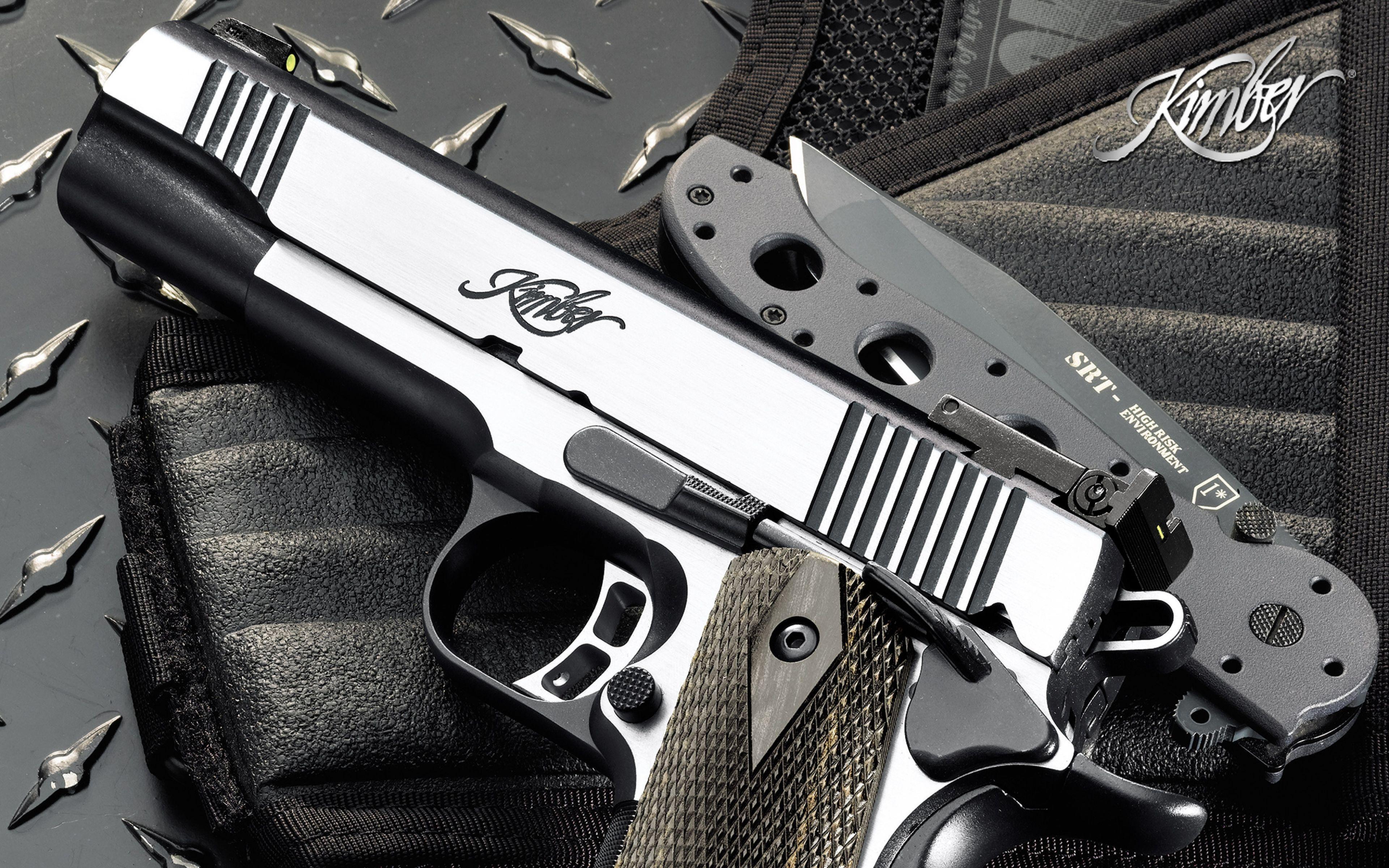 Pistola Kimber bicolore, 3840x2400 4K, Desktop 4K