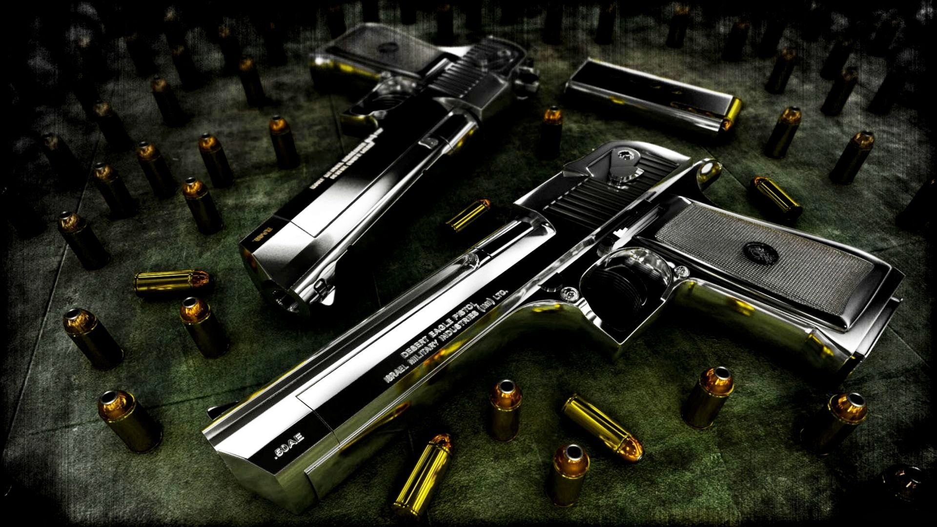 Pistola Desert Eagle proiettili, 1920x1080 1080p, Desktop