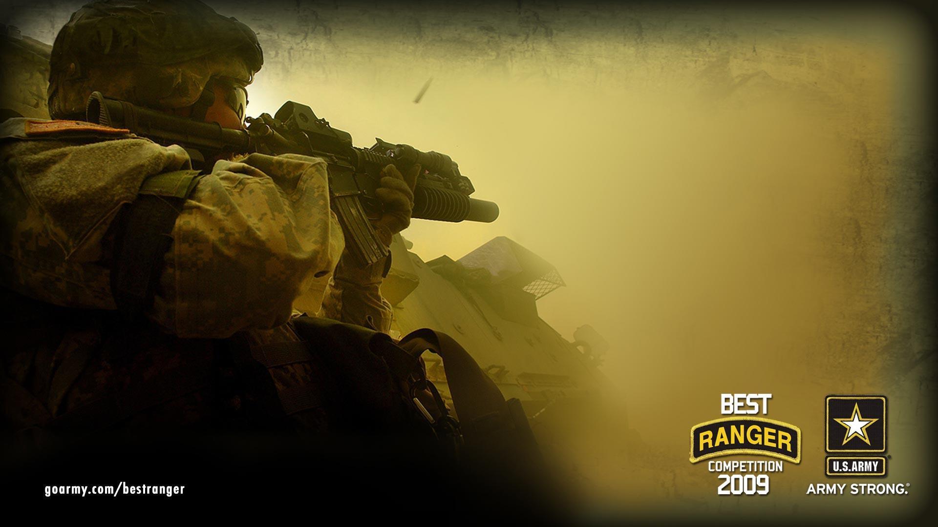 Soldato Army Ranger con fucile, 1920x1080 1080p, Desktop