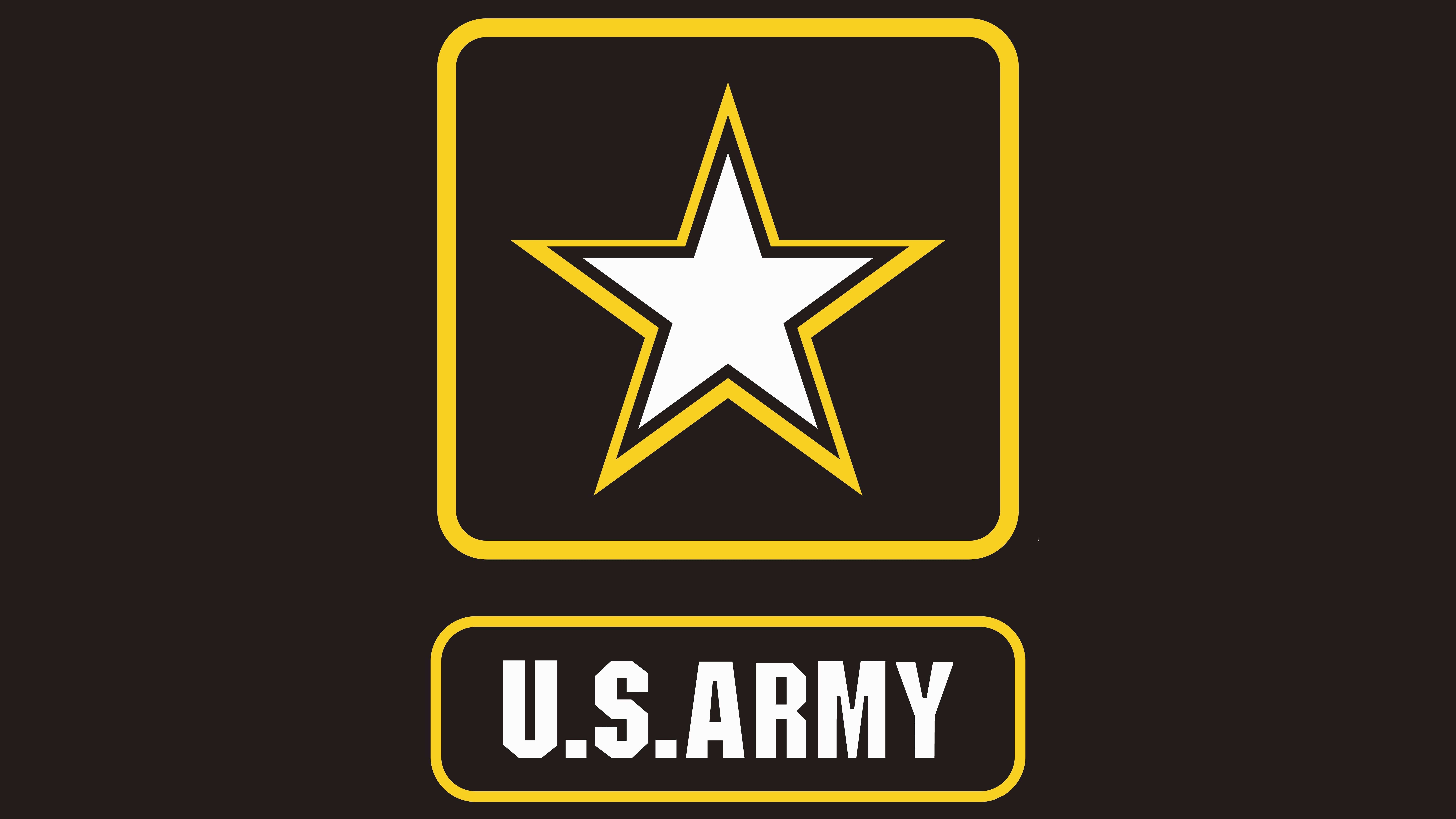 Logo stella U.S. Army, 8434x4744 4K, Desktop 4K