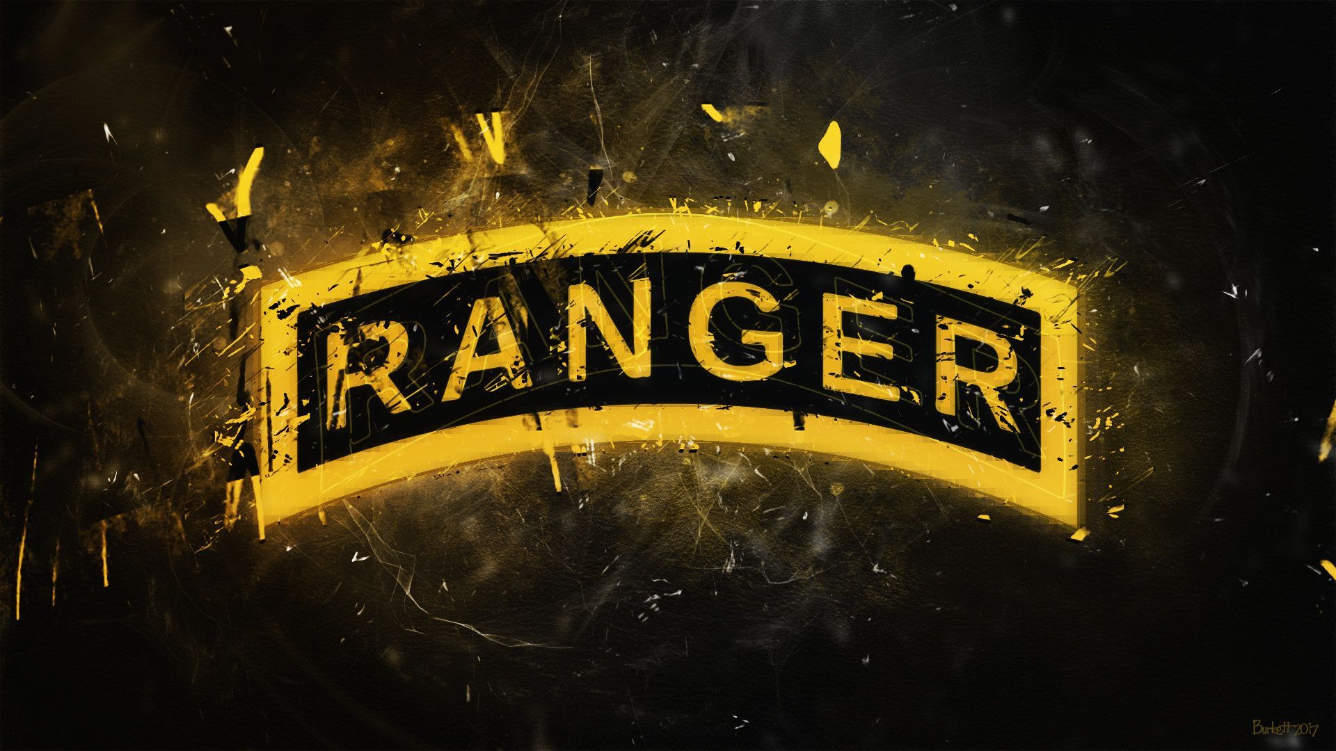 Toppa Ranger nera oro, 1920x1080 Full HD 1080p, Desktop