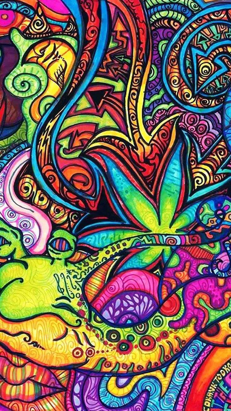 Arte astratta psichedelica colorata, 1920x1080 Full HD, Desktop
