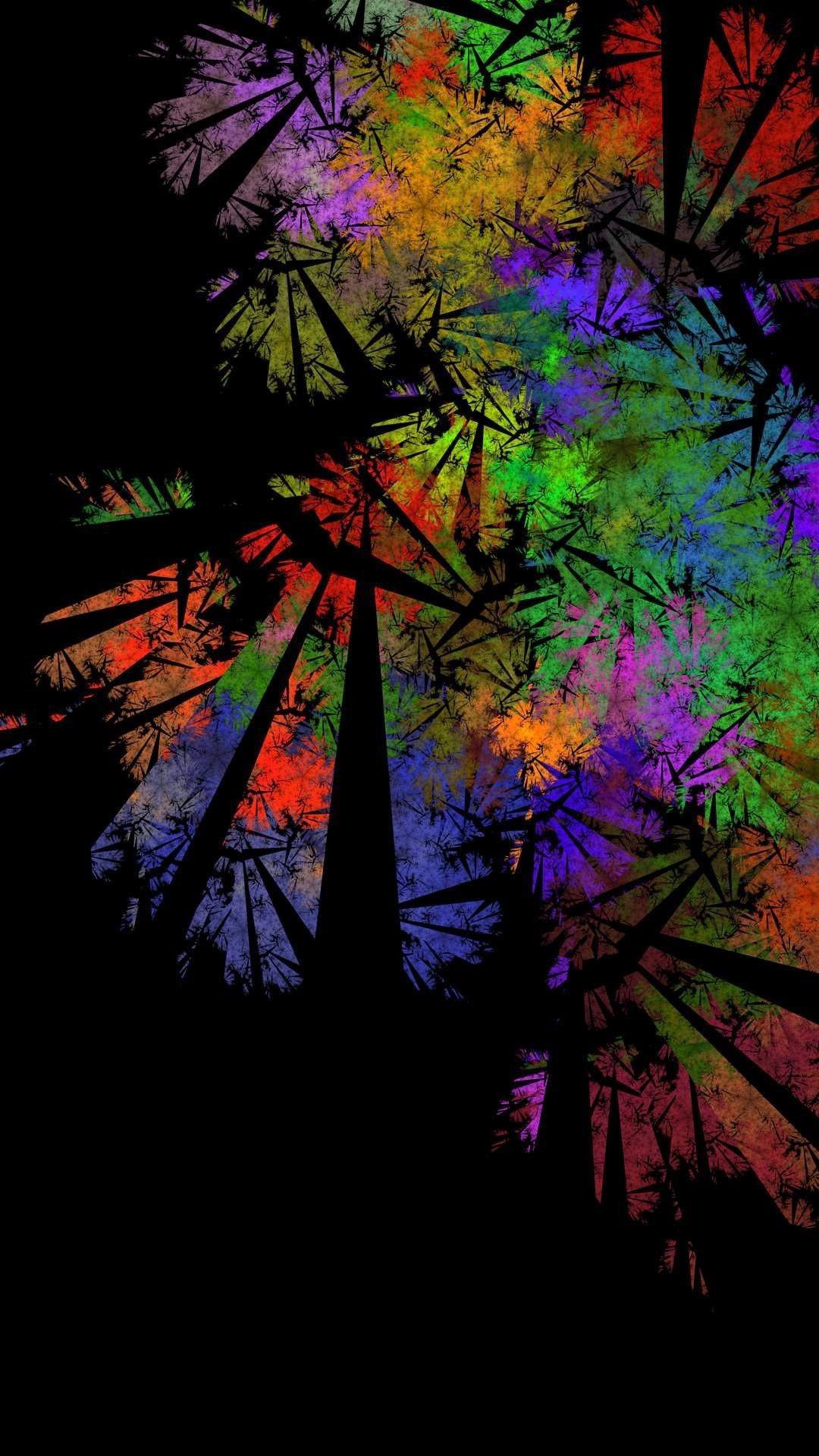 Onda astratta arcobaleno trippy, 2560x1440 2K, Desktop