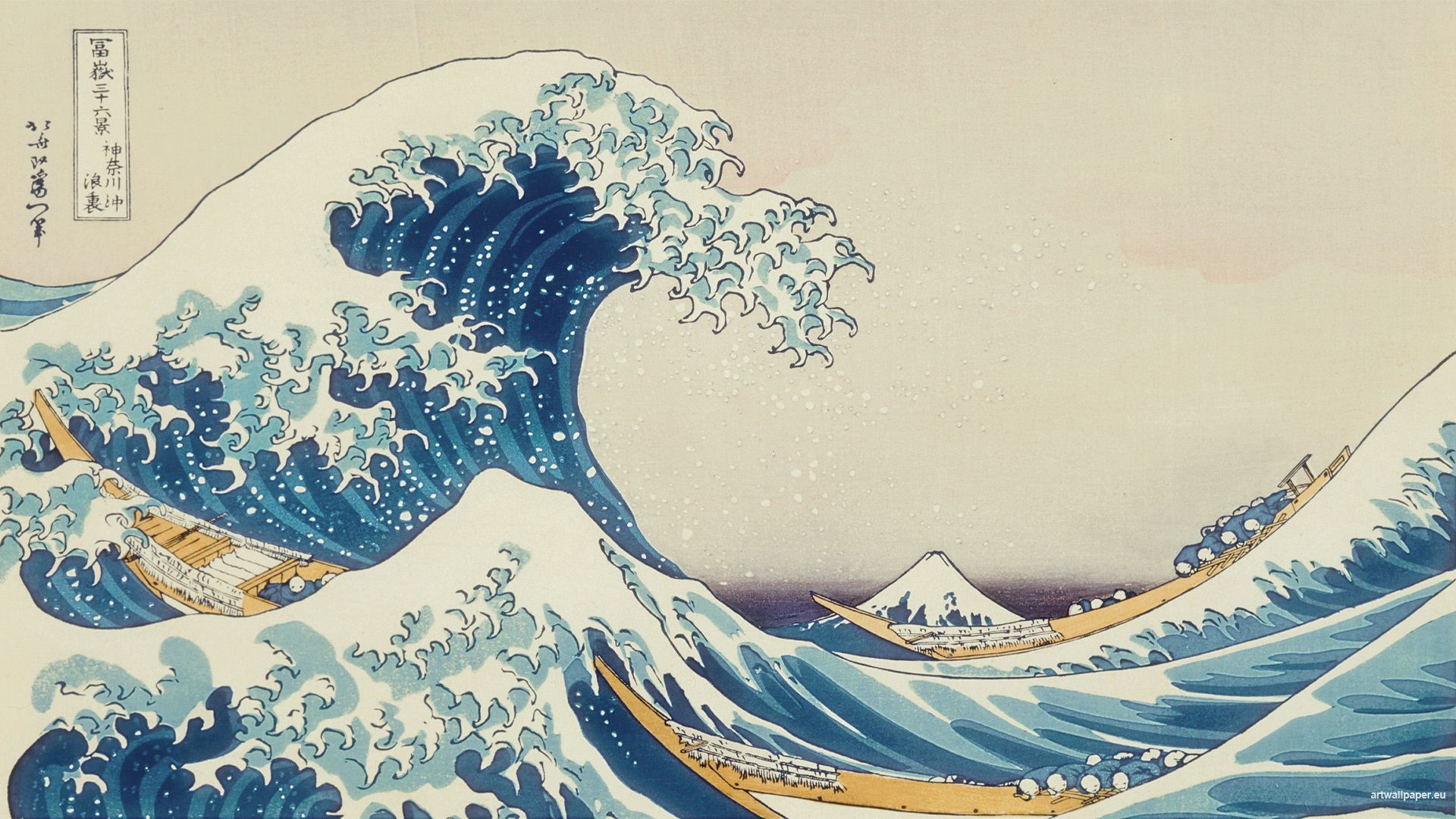 La grande onda di Kanagawa, 1920x1080 Full HD, Desktop