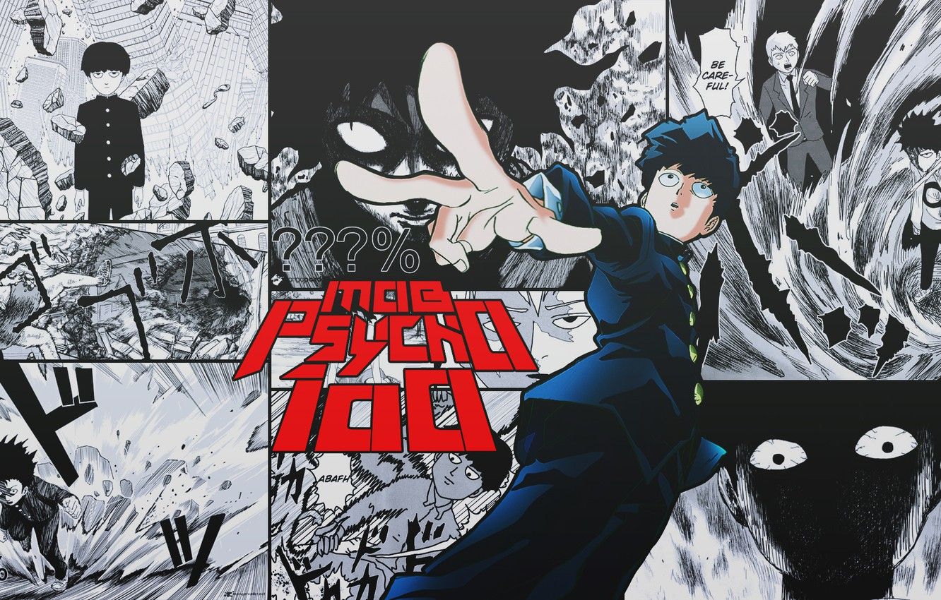 Mob Psycho 100 Kageyama Shigeo, 1332x850 HD, ROG Asus Laptop