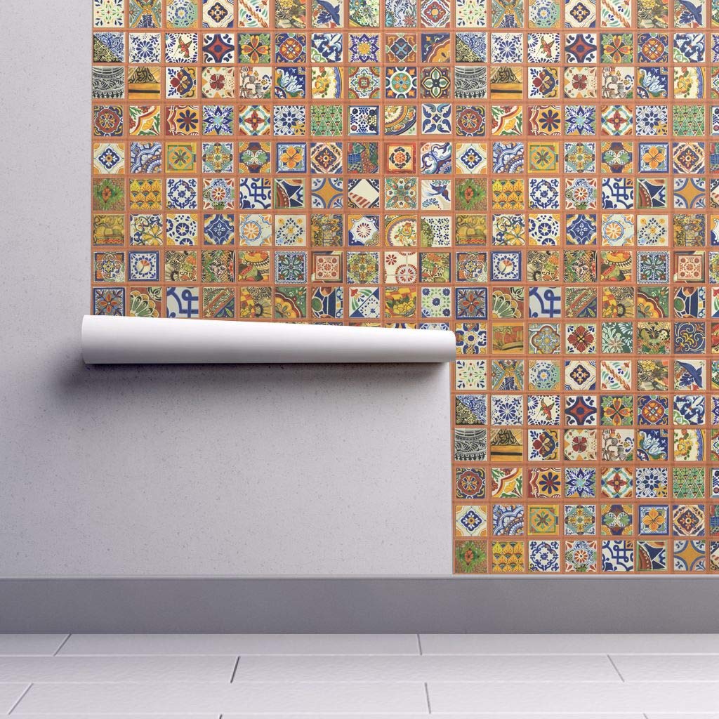 Piastrelle Talavera messicane colorate, 1024x1024 HD, PC