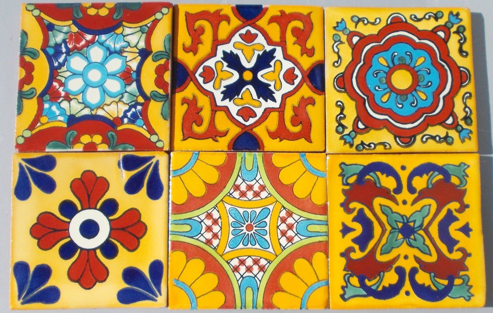 Piastrelle messicane colorate decorate, 1600x1015 900p, Desktop
