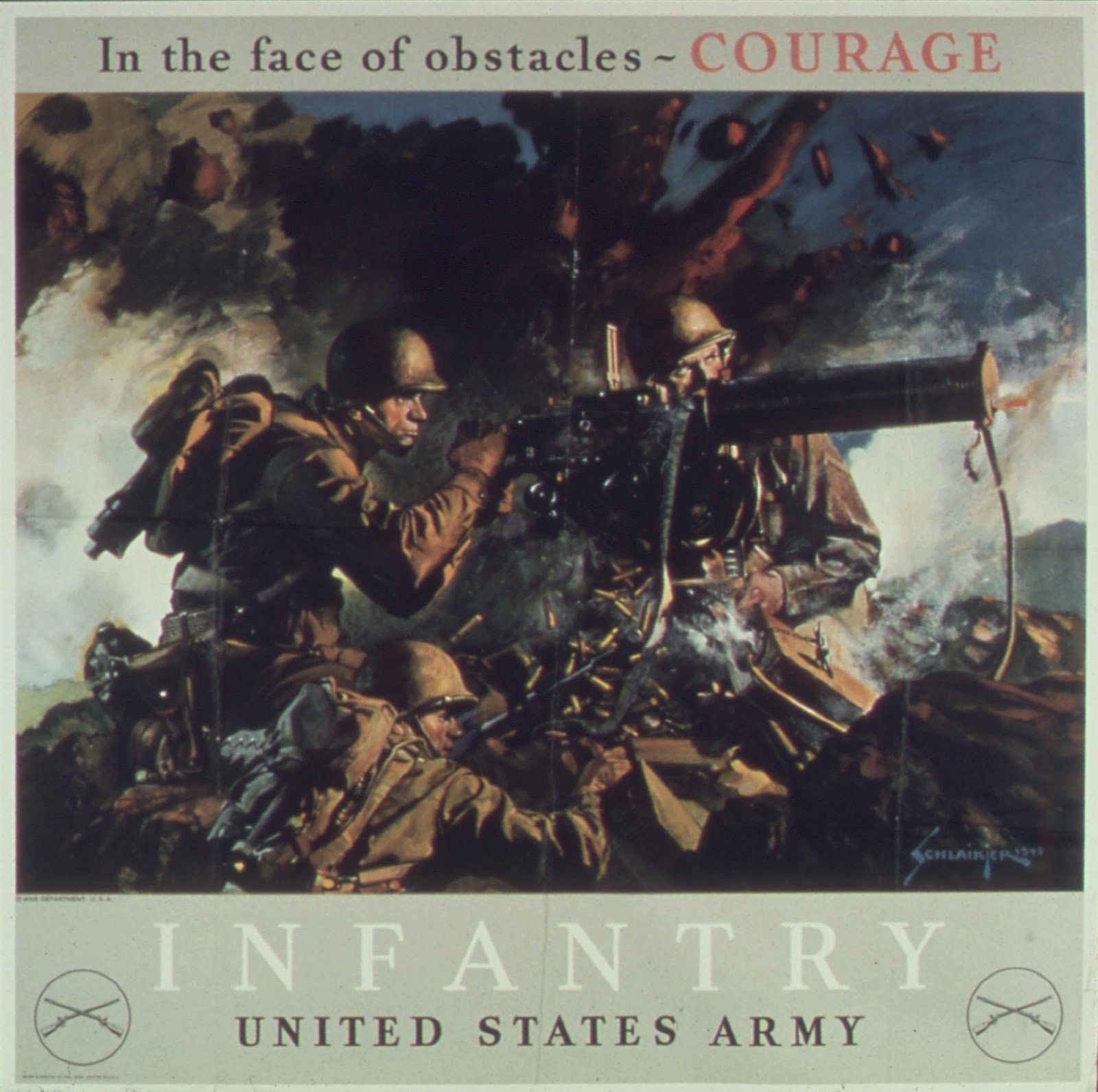 Poster militare fanteria americana, 1600x1591 HD Ready, PC