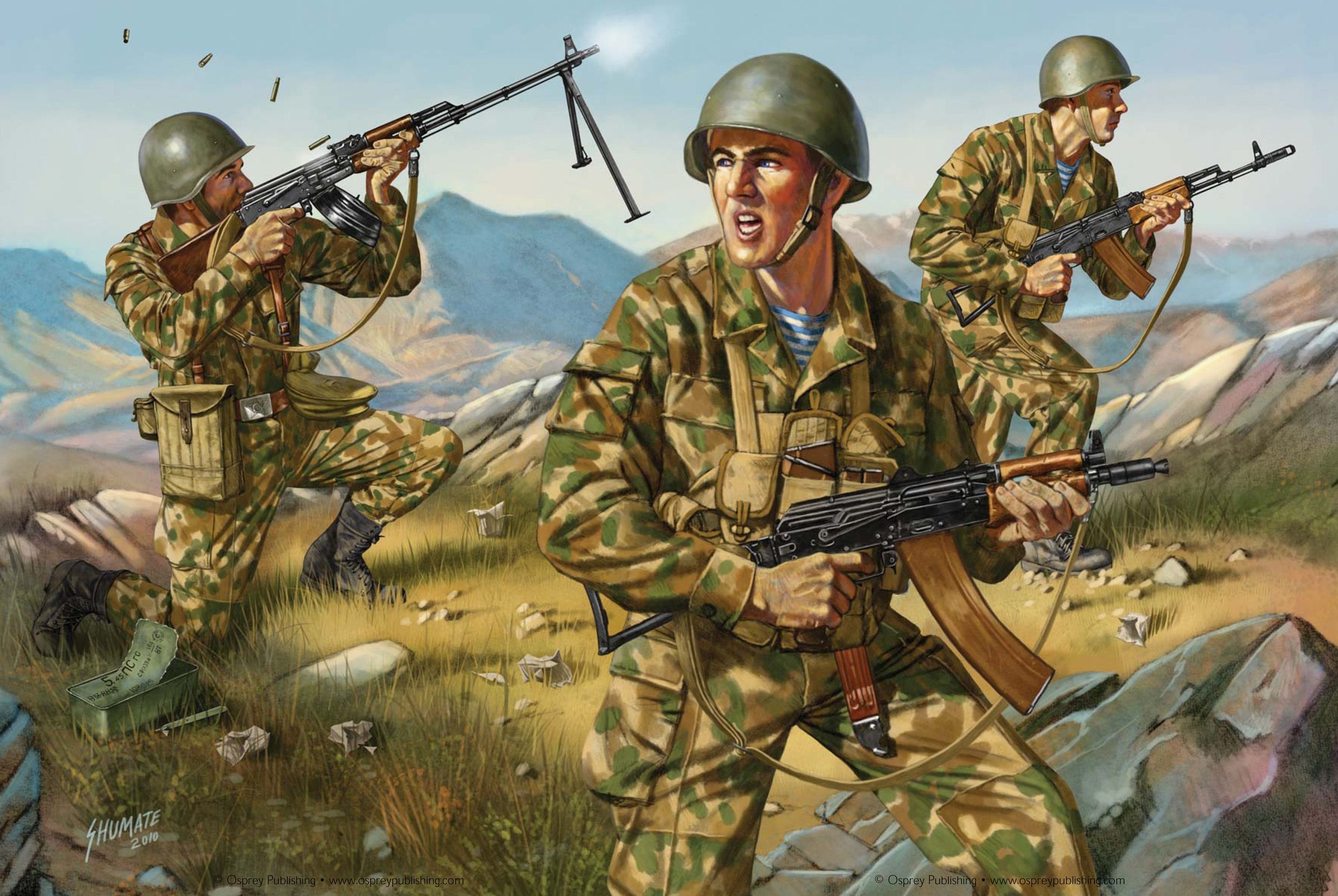 Soldati sovietici in combattimento, 2500x1674 alta risoluzione, Laptop