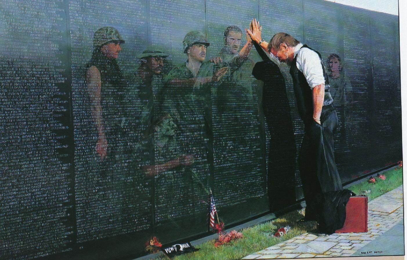 Memoriale guerra Vietnam soldati, 1403x898 HD, Desktop