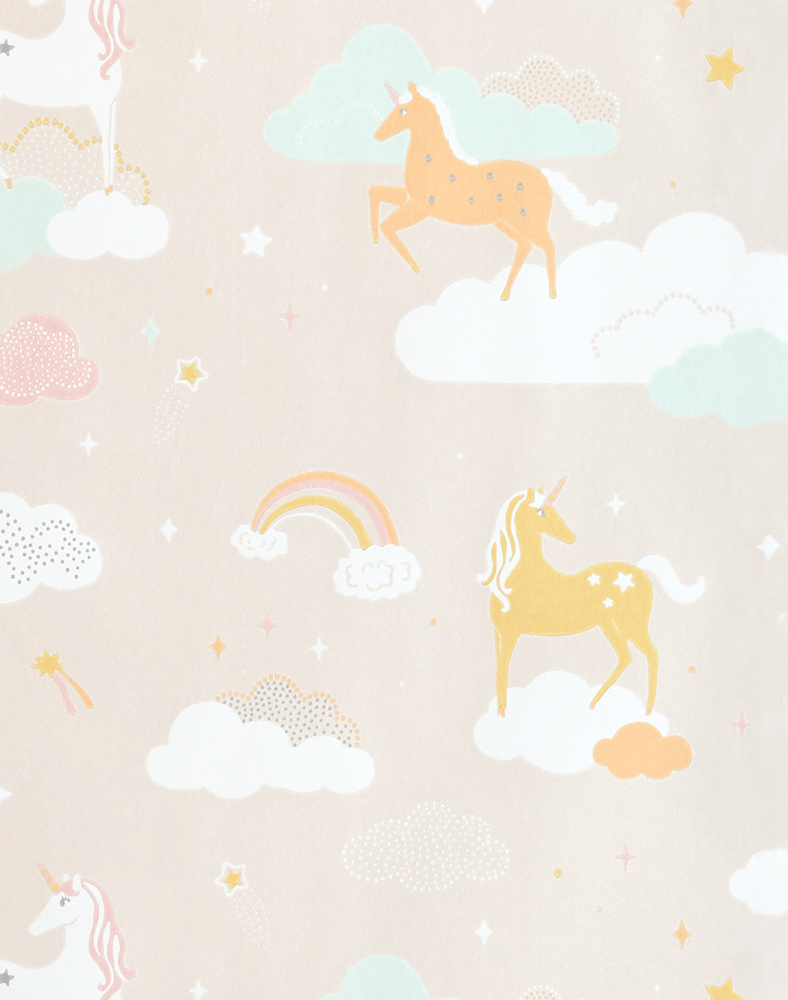Unicorni arcobaleno nuvole pastello, 1614x2048 Full HD Verticale, iPhone