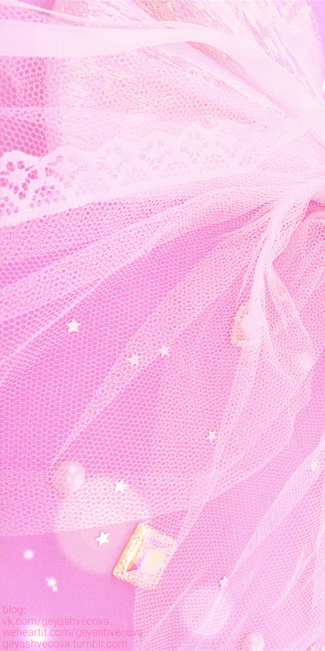 Tulle rosa pastello con brillantini, 640x1280 Full HD Verticale, Smartphone