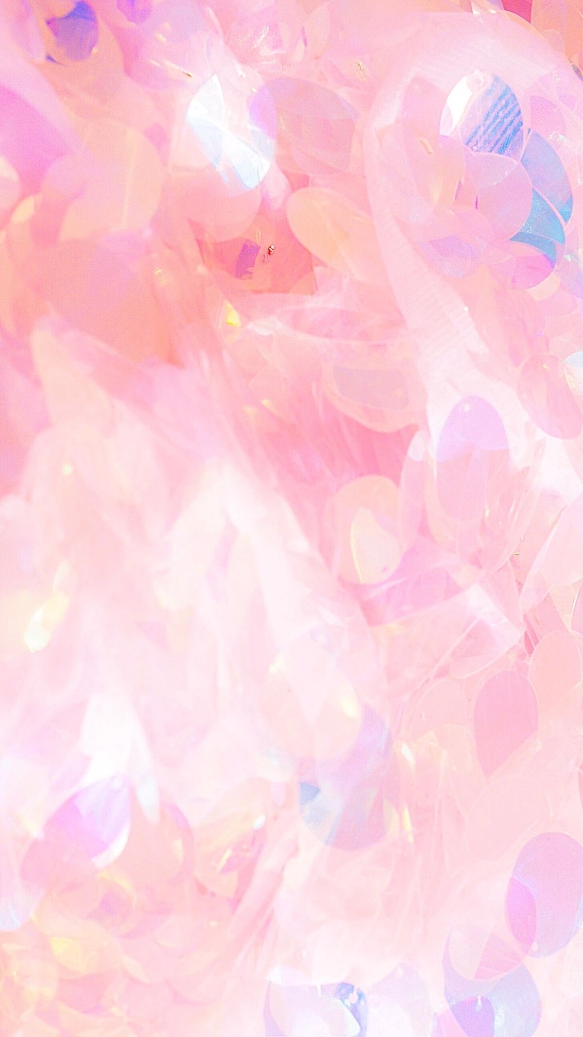 Astratto olografico rosa pastello, 1200x2134 Verticale, Mobile