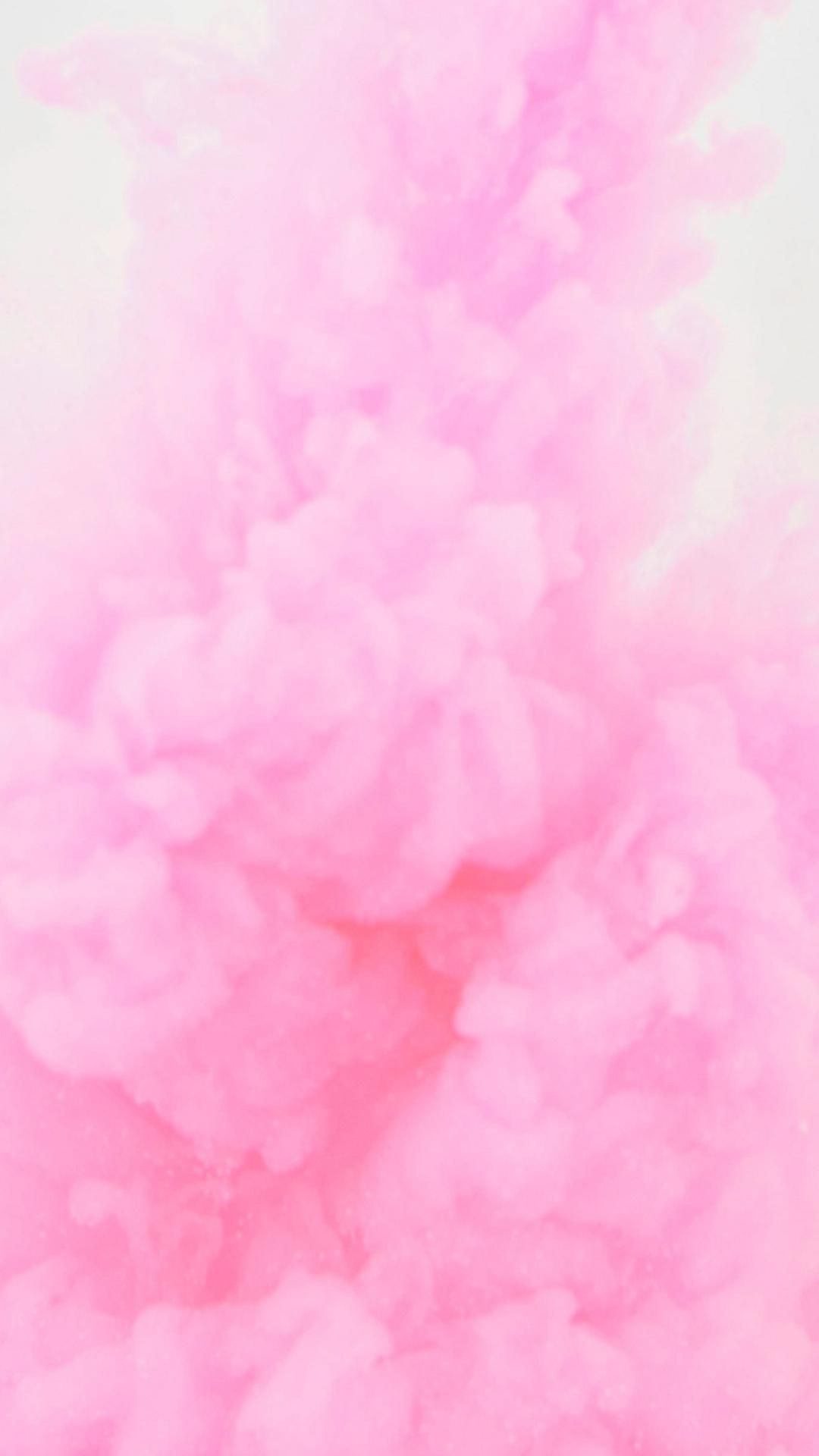 Nuvola rosa sfumata, 1080x1920 Full HD Verticale, Smartphone