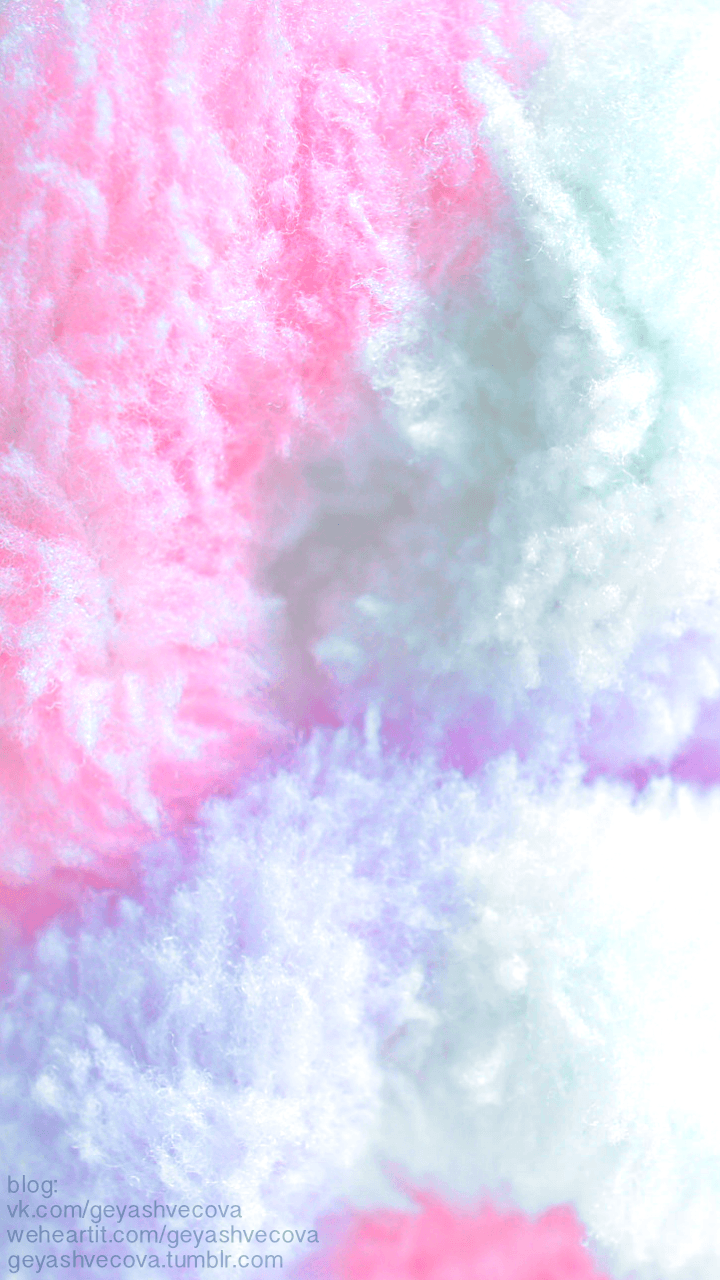 Pelo sintetico rosa e viola pastello, 720x1280 Full HD Verticale, Smartphone